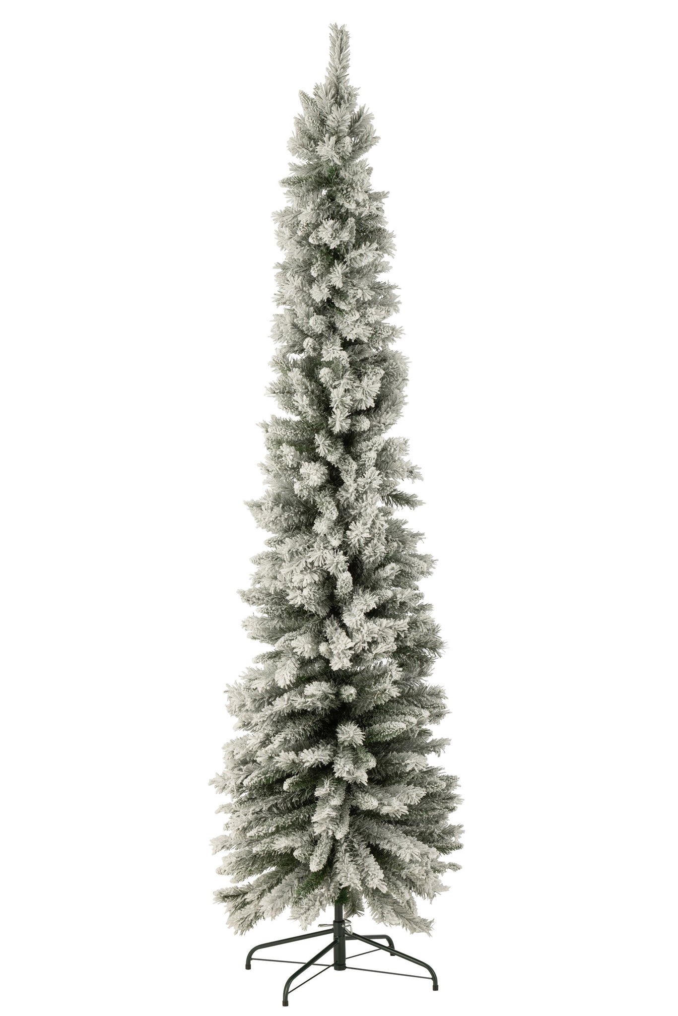 Kerstboom Kunststof S Besneeuwd Groen - J-LINE