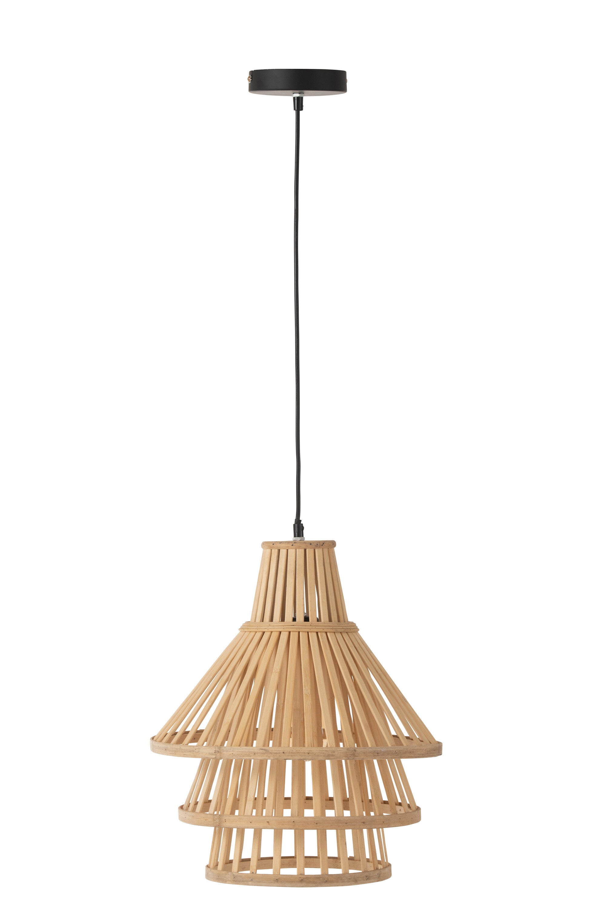 Hanglamp Lagen Bamboe Natuurlijk M - J-LINE