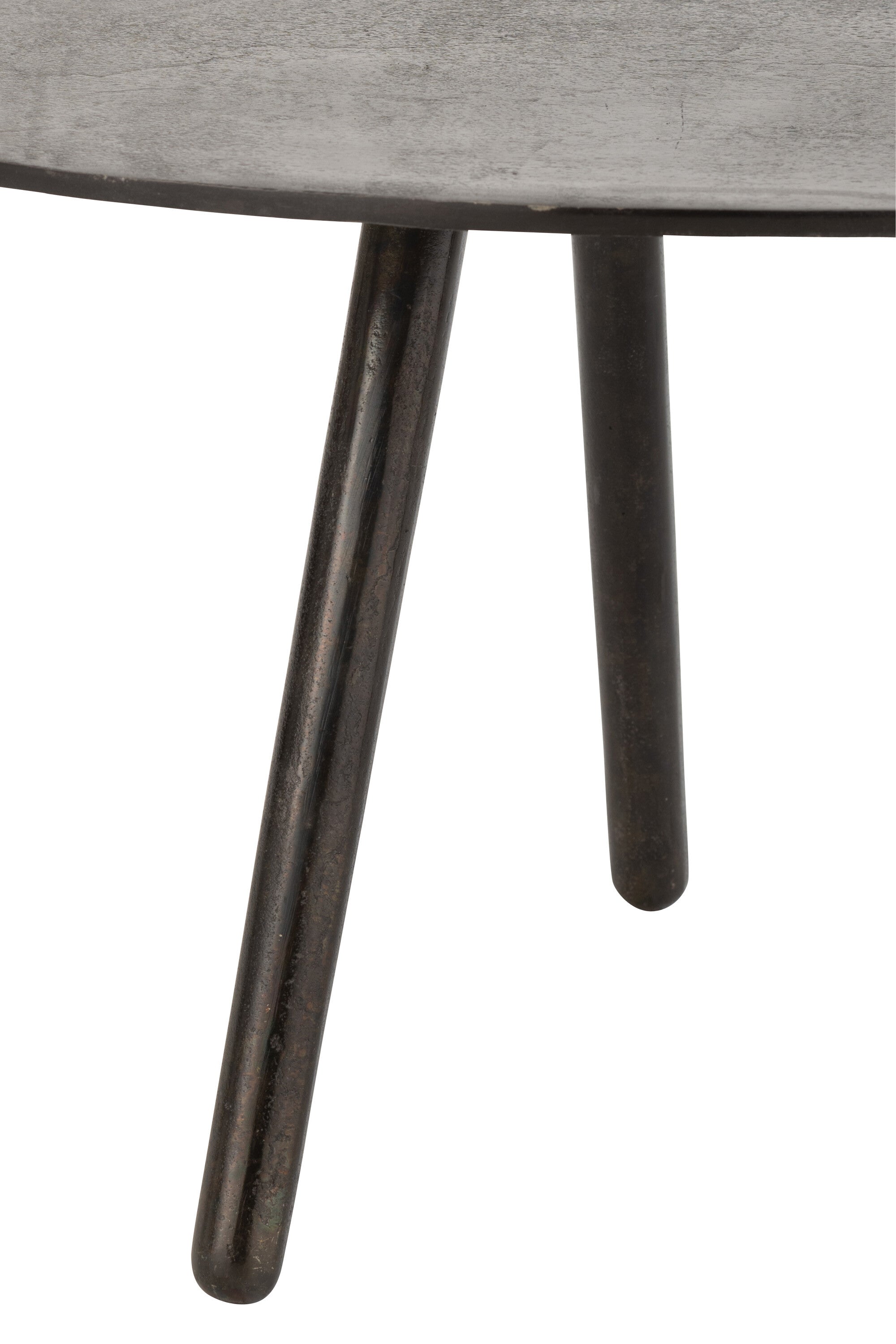 Salontafel Drop Aluminium/IJzer Zwart - J-LINE