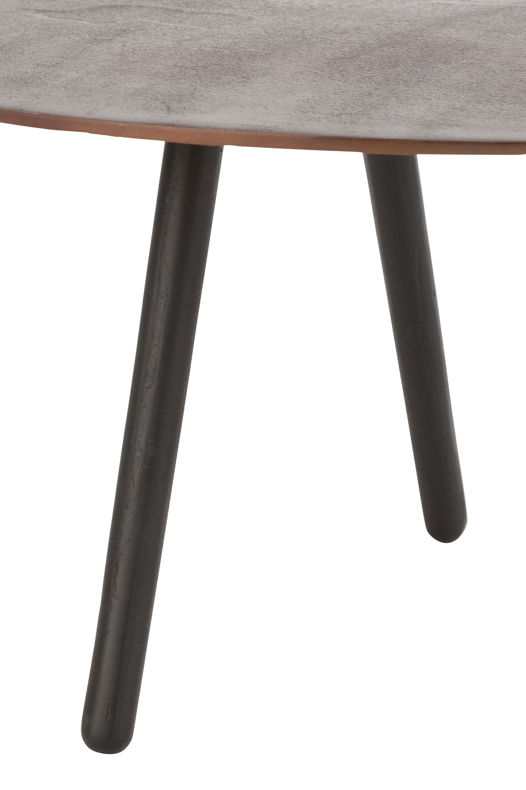 Salontafel Drop Aluminium/IJzer Bruin S - J-LINE
