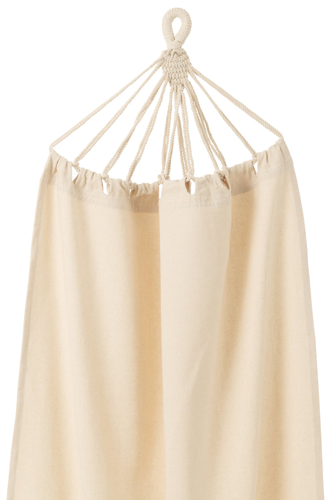 Hangmat effen beige - J-LINE