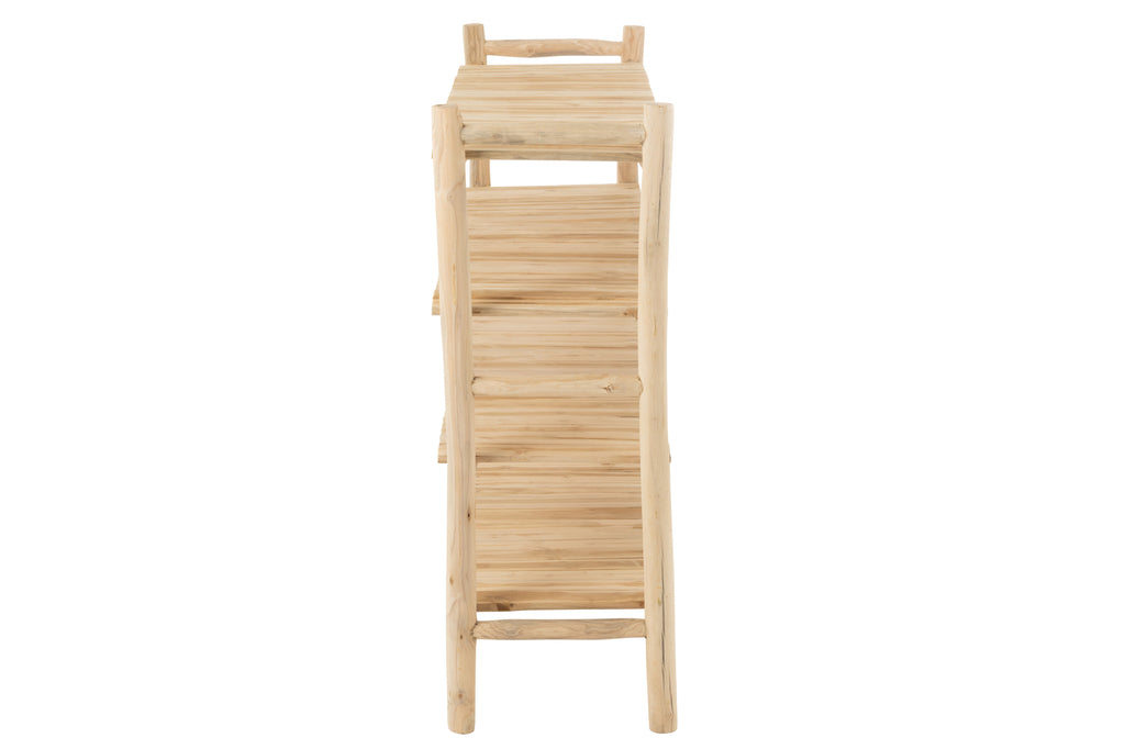 Boekenrek Ranch teak - J-LINE