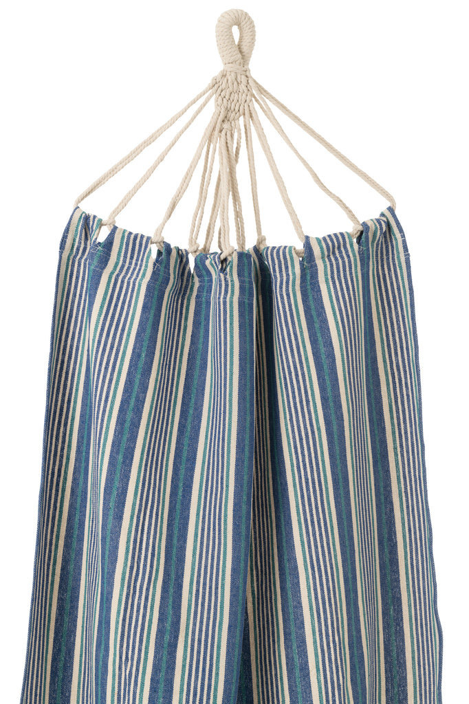 Hangmat Strepen blauw/wit - J-LINE