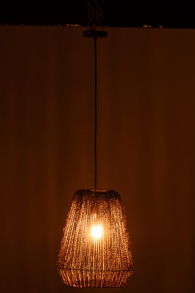 Hanglamp Metaal/Palm Zwart S - J-LINE