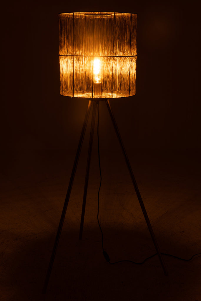 Lampadaire Métal Marron Antique L - J-LINE