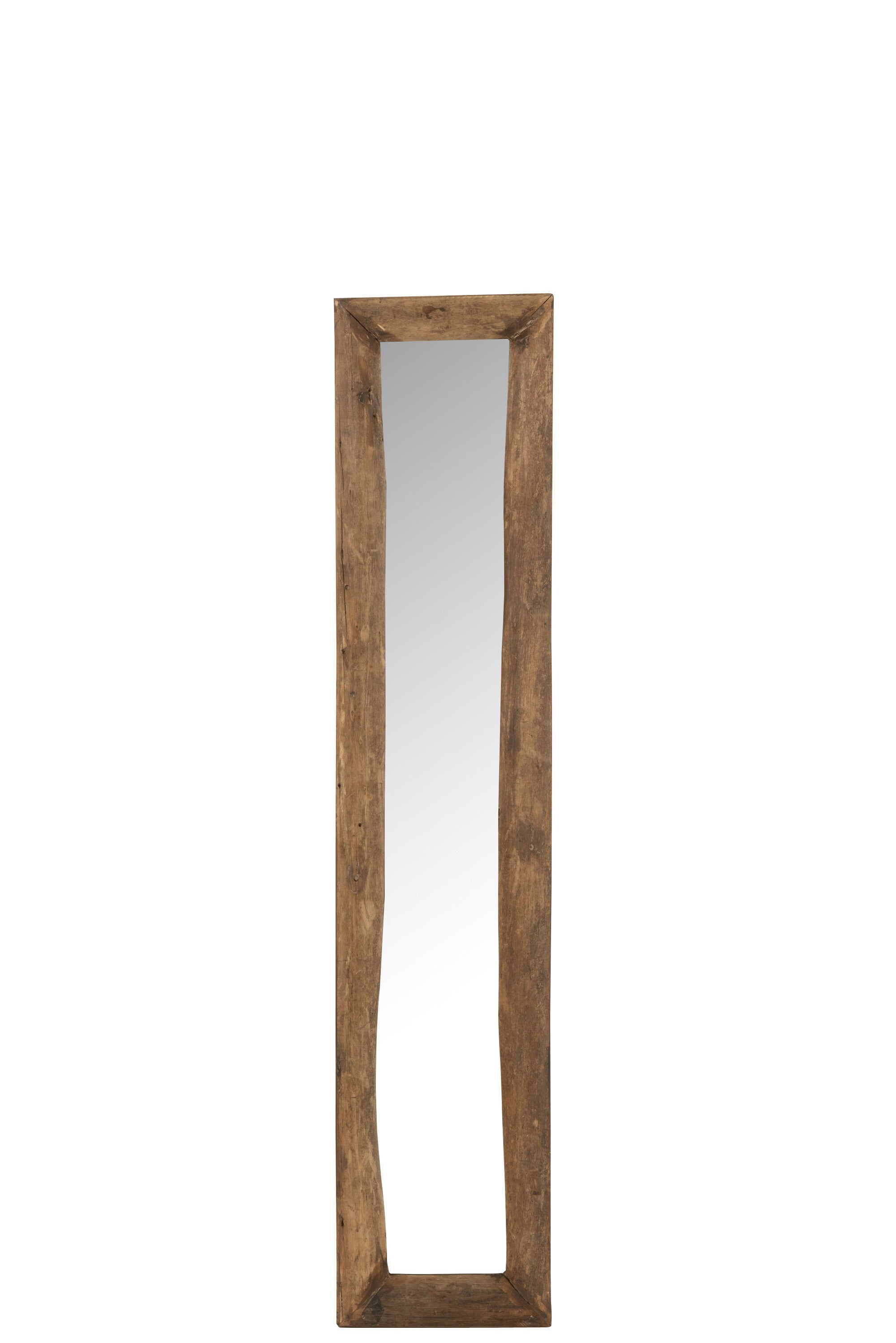 Wandspiegel Rechthoek Hout Bruin S - J-LINE