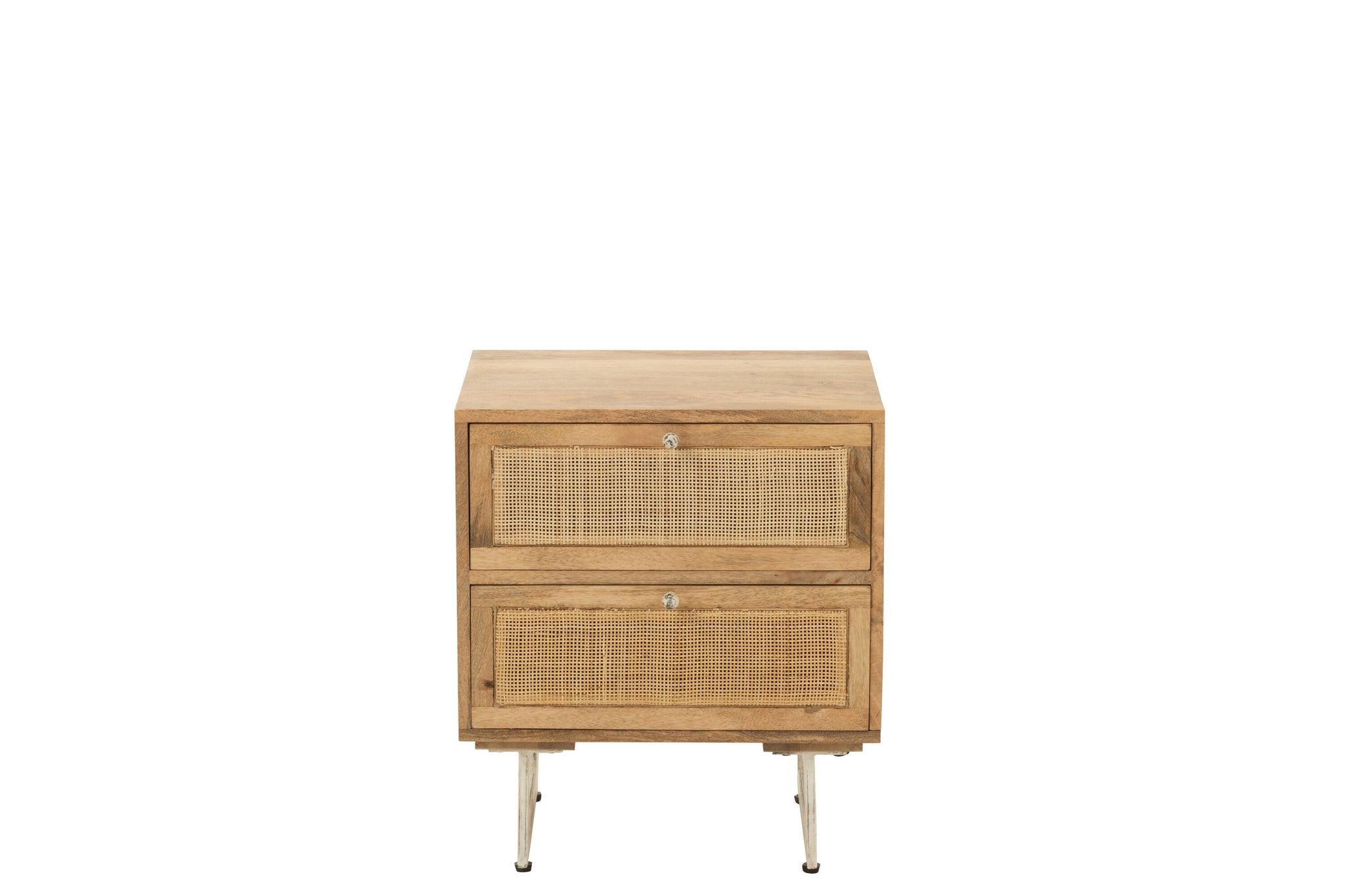 Nachtkastje Weving hout - J-LINE