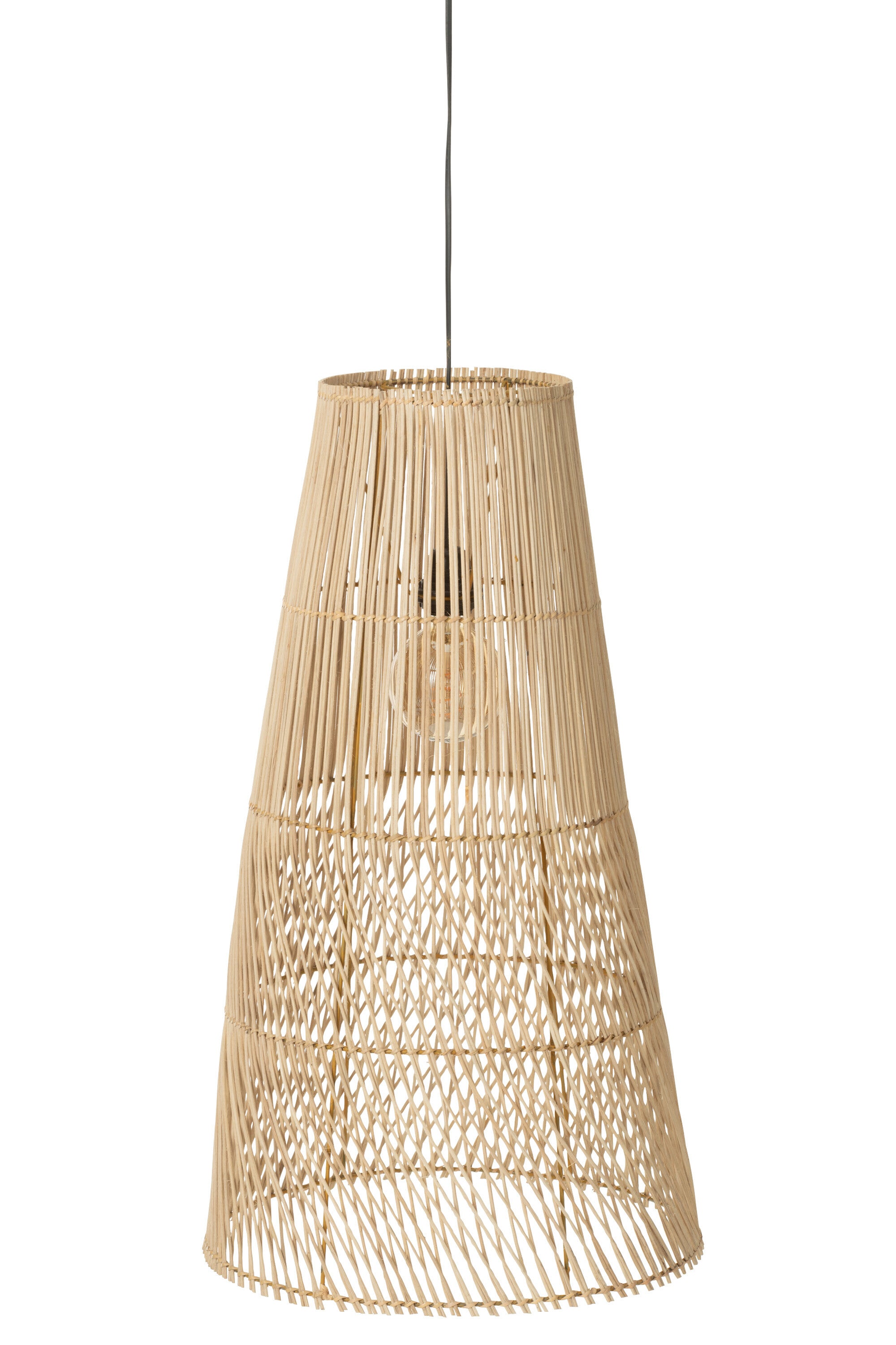 Hanglamp Alix rotan natuurlijk - J-LINE
