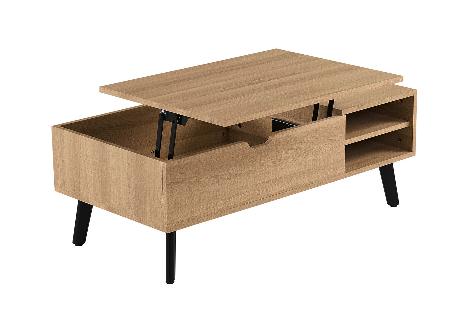 Salontafel 'Justine' Opklapbare top Decor Eik Naturel - RS