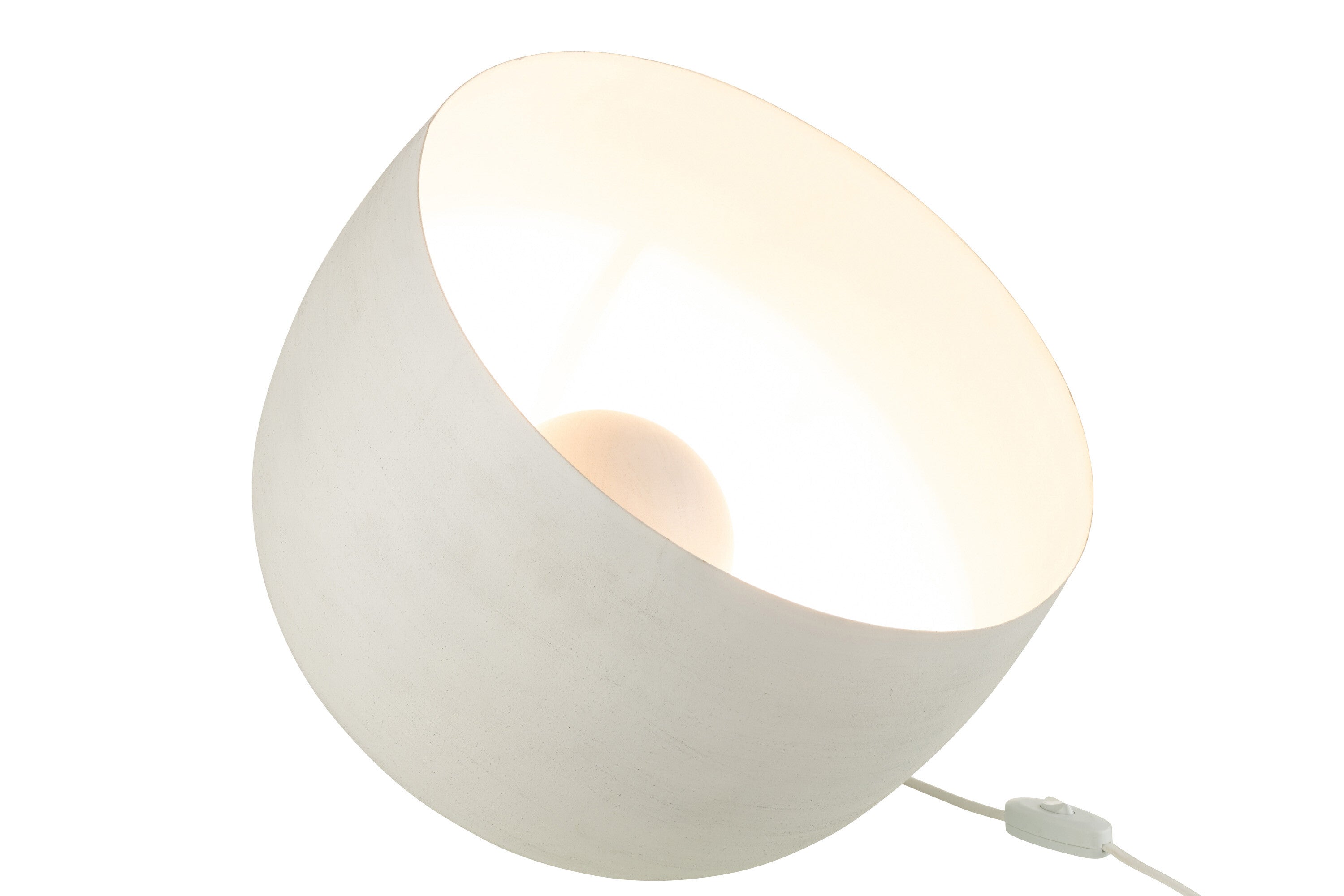 Lamp Metaal Wit L - J-LINE