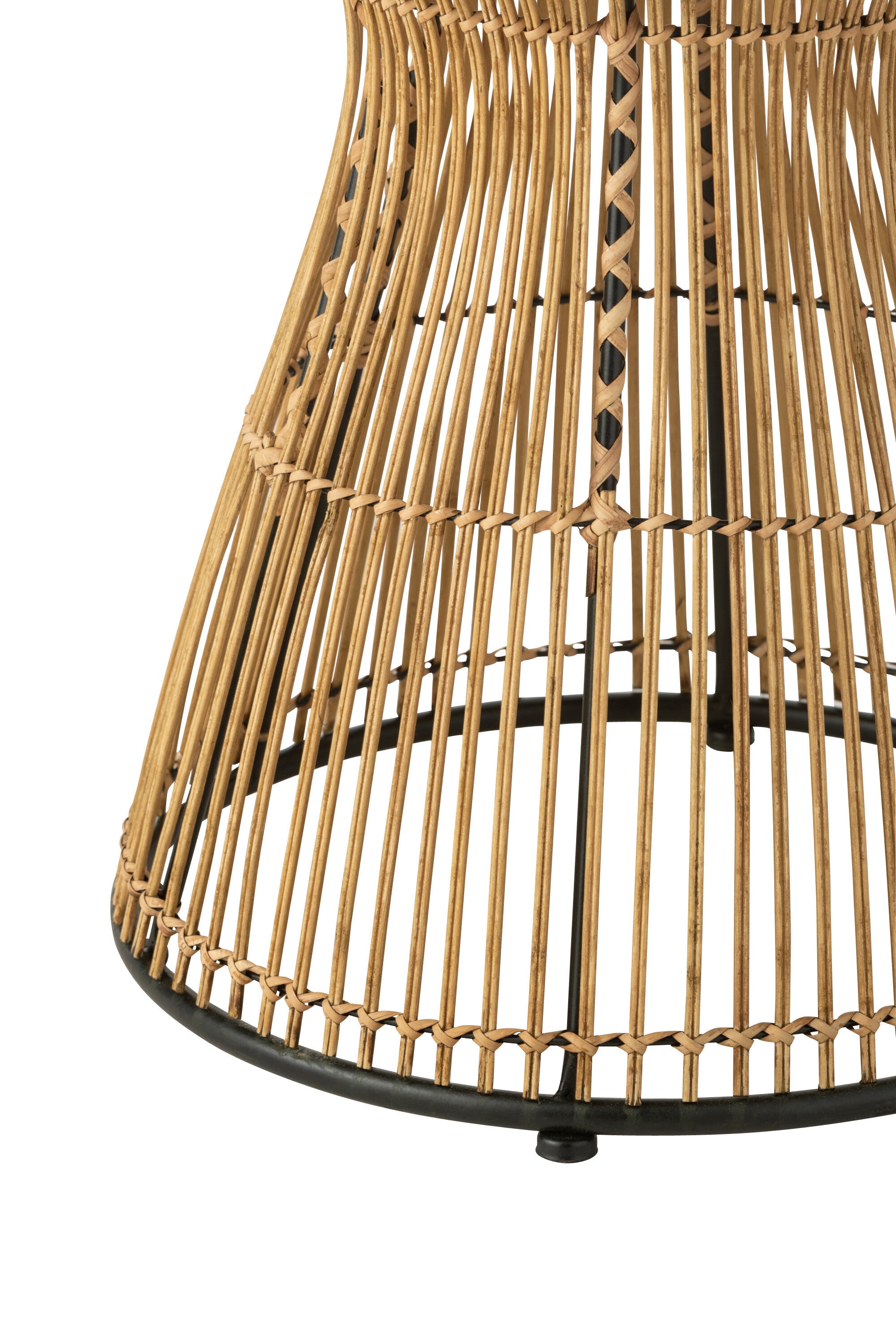 Bijzettafel groeven rotan J-LINE