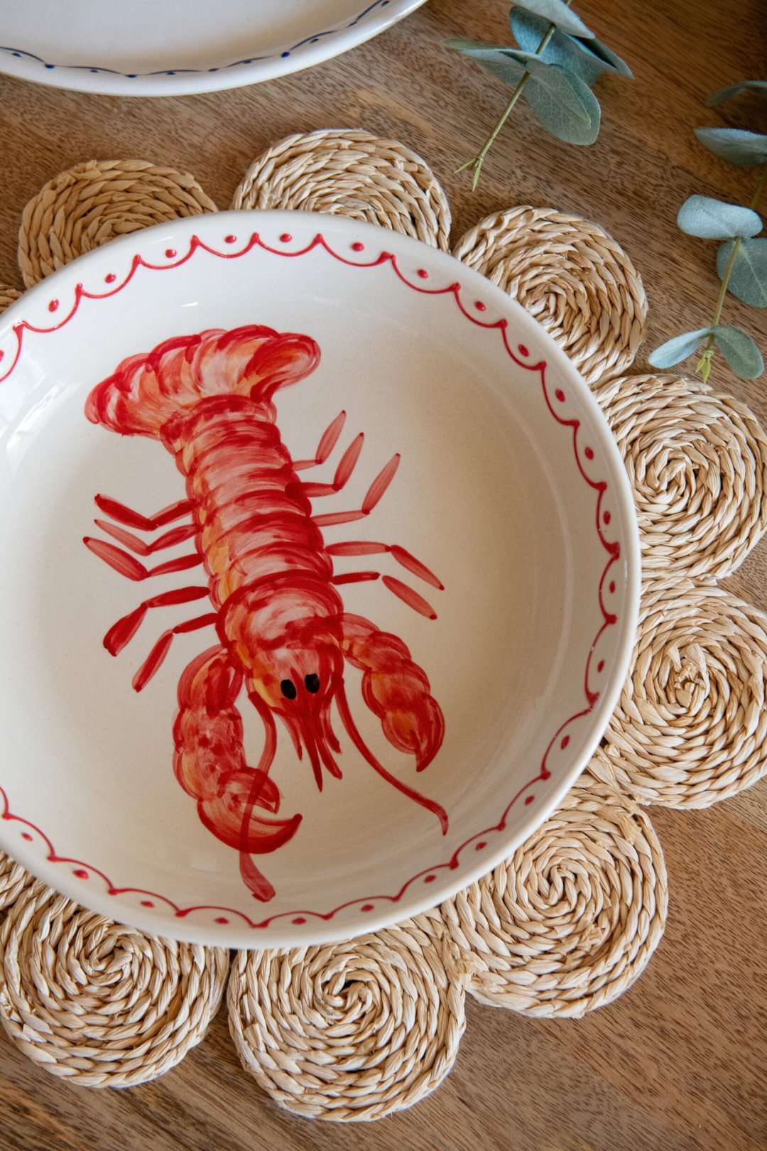 Placemat Rond Bloem - J-LINE