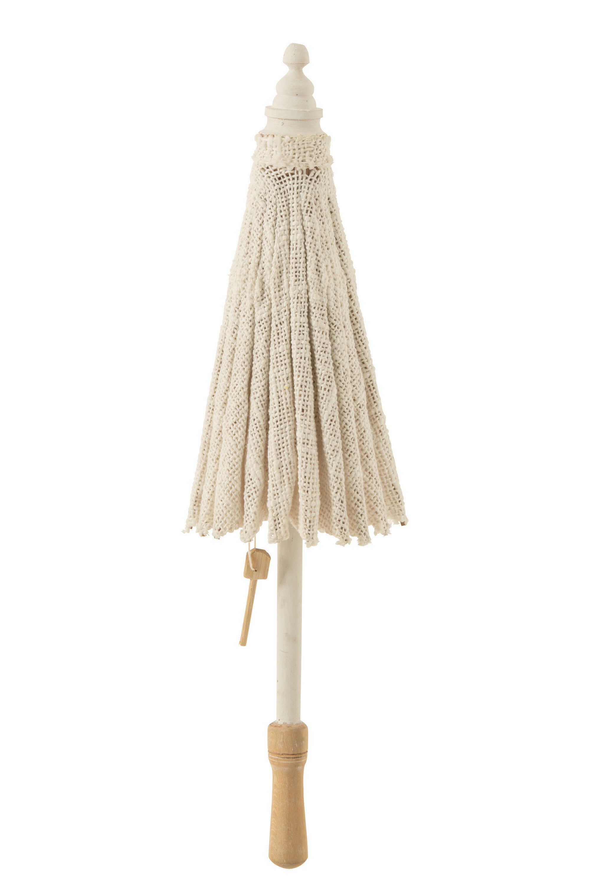 Parasol met textiel wit - J-LINE