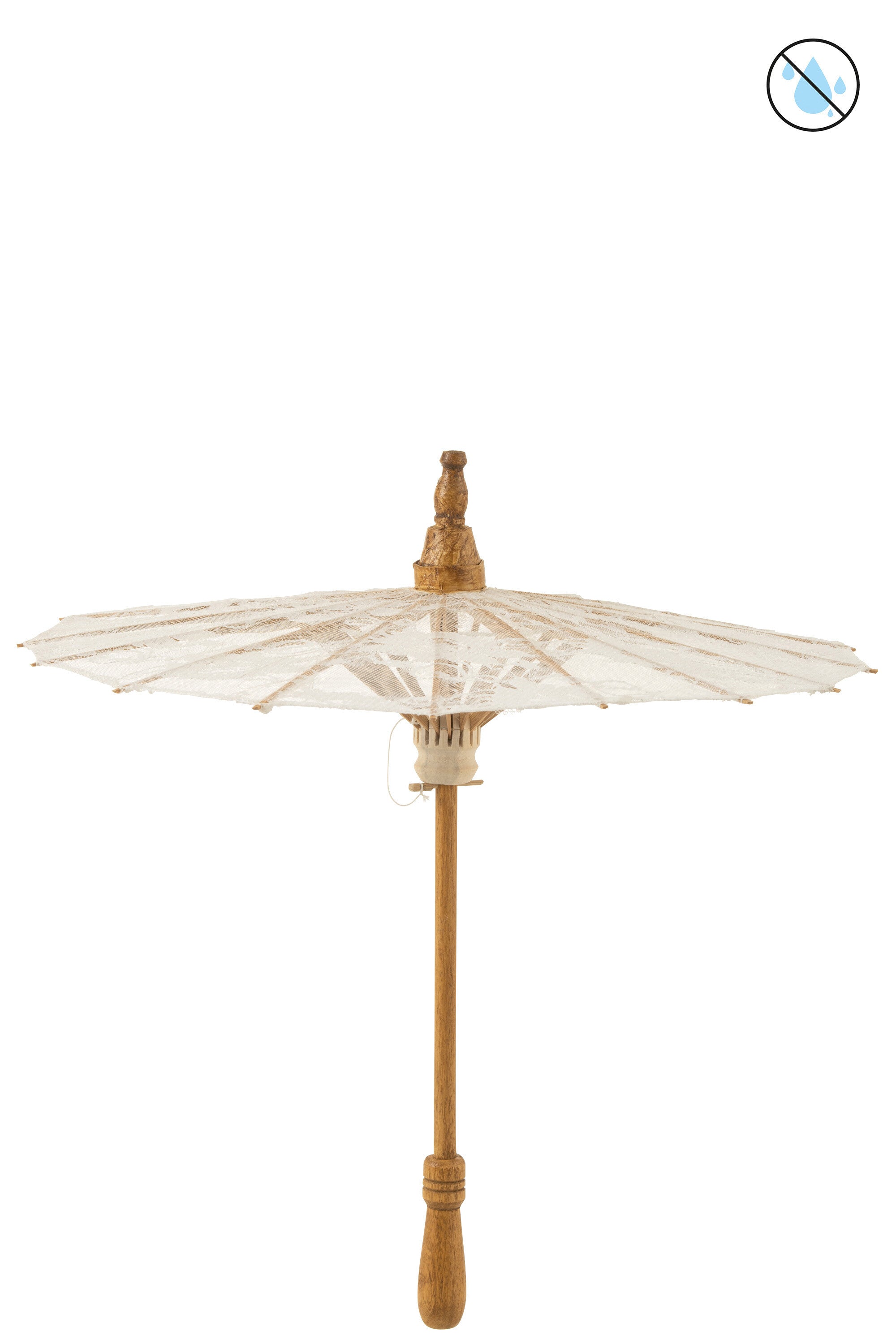Parasol met patronen in kant - J-LINE
