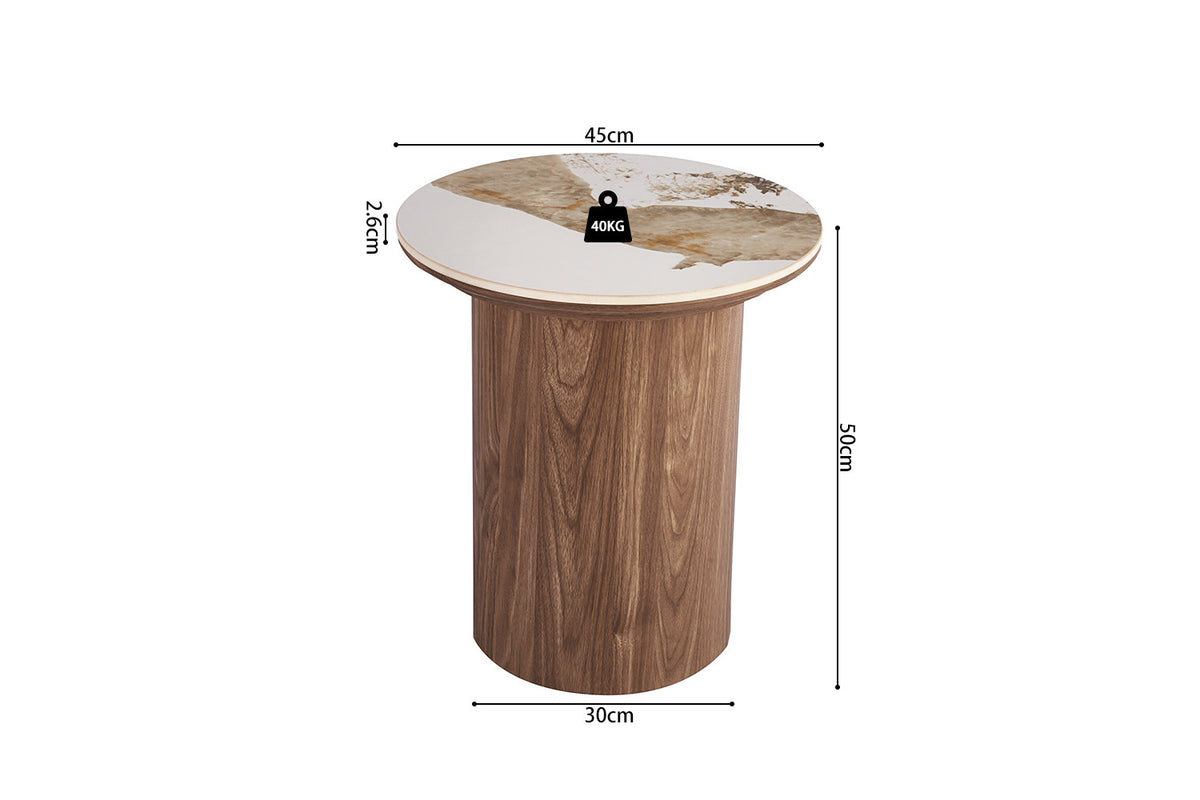 Bijzettafel 'Evora' 45 cm Rond - RS