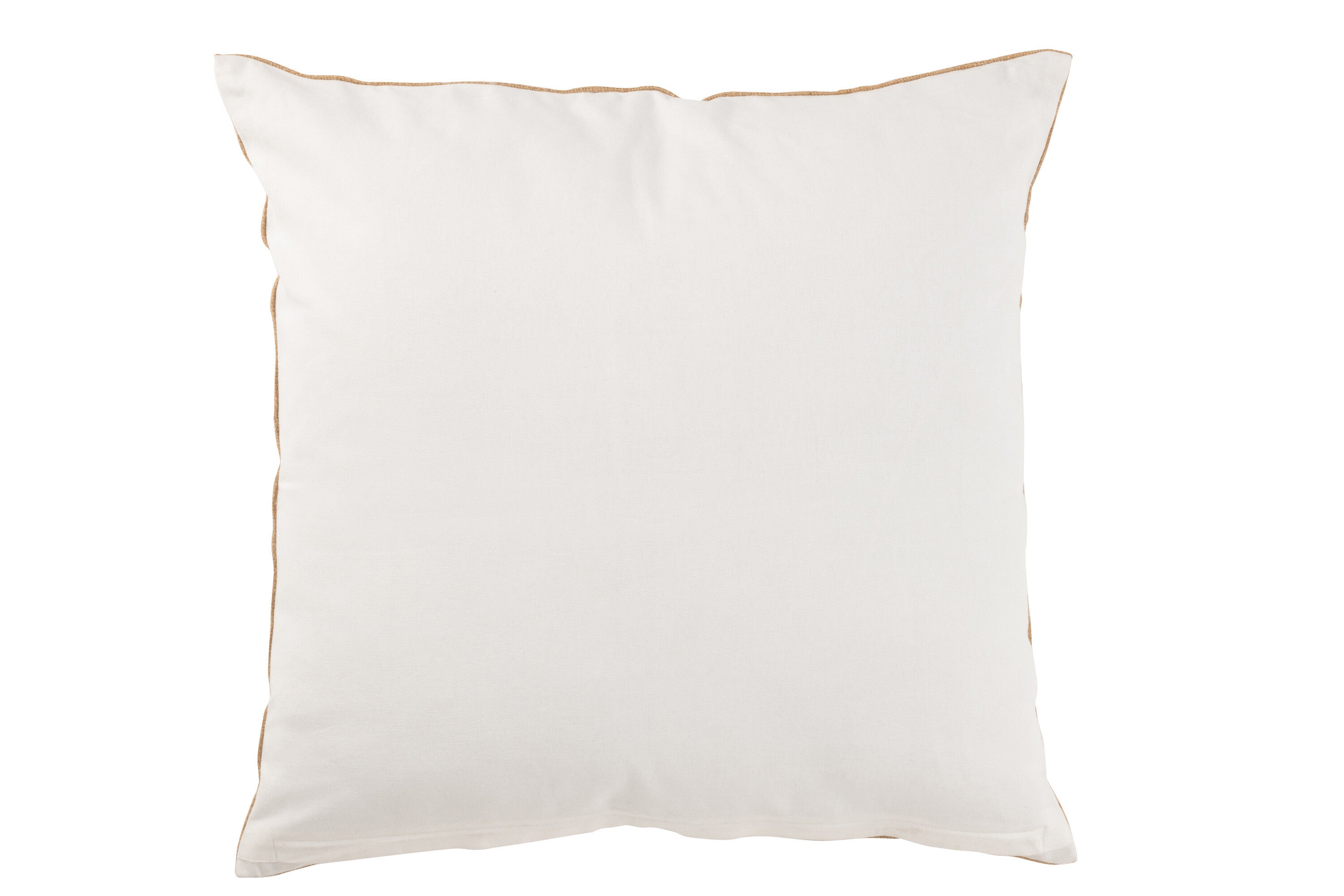 Kussen Olifant Textiel Naturel/Wit L - J-LINE