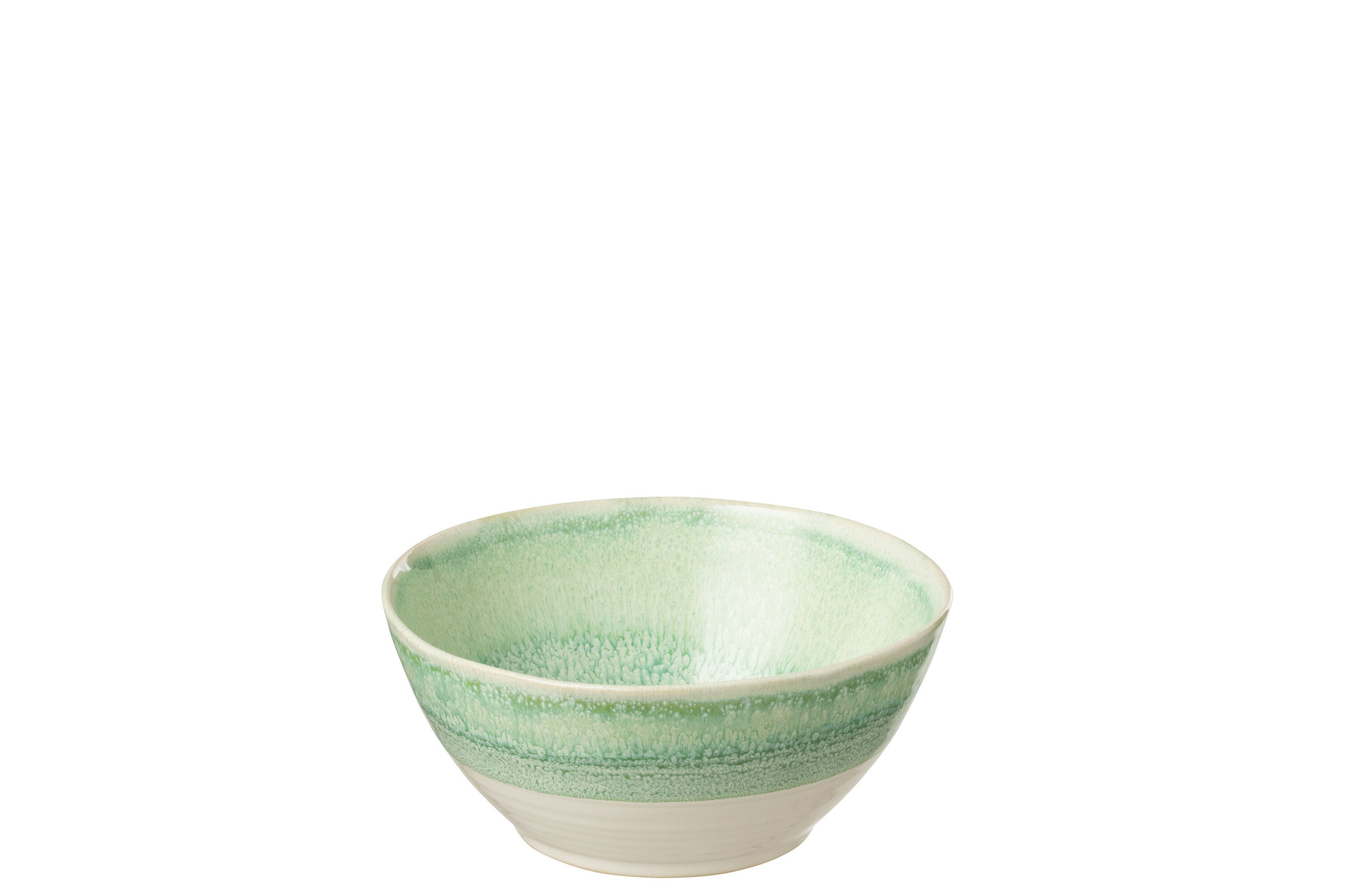 Bol en porcelaine Lara, vert, petit modèle - J-LINE