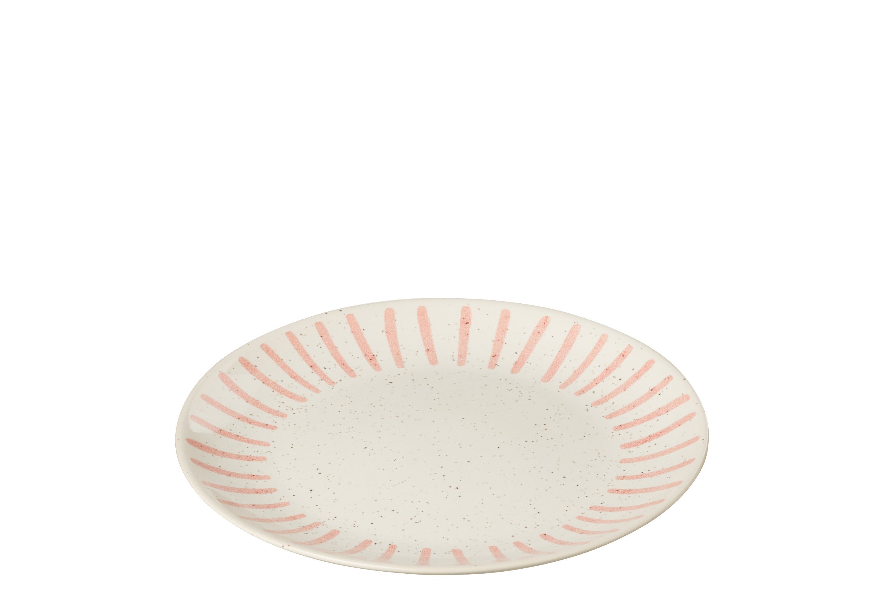 Bord Porselein Roze S - J-LINE