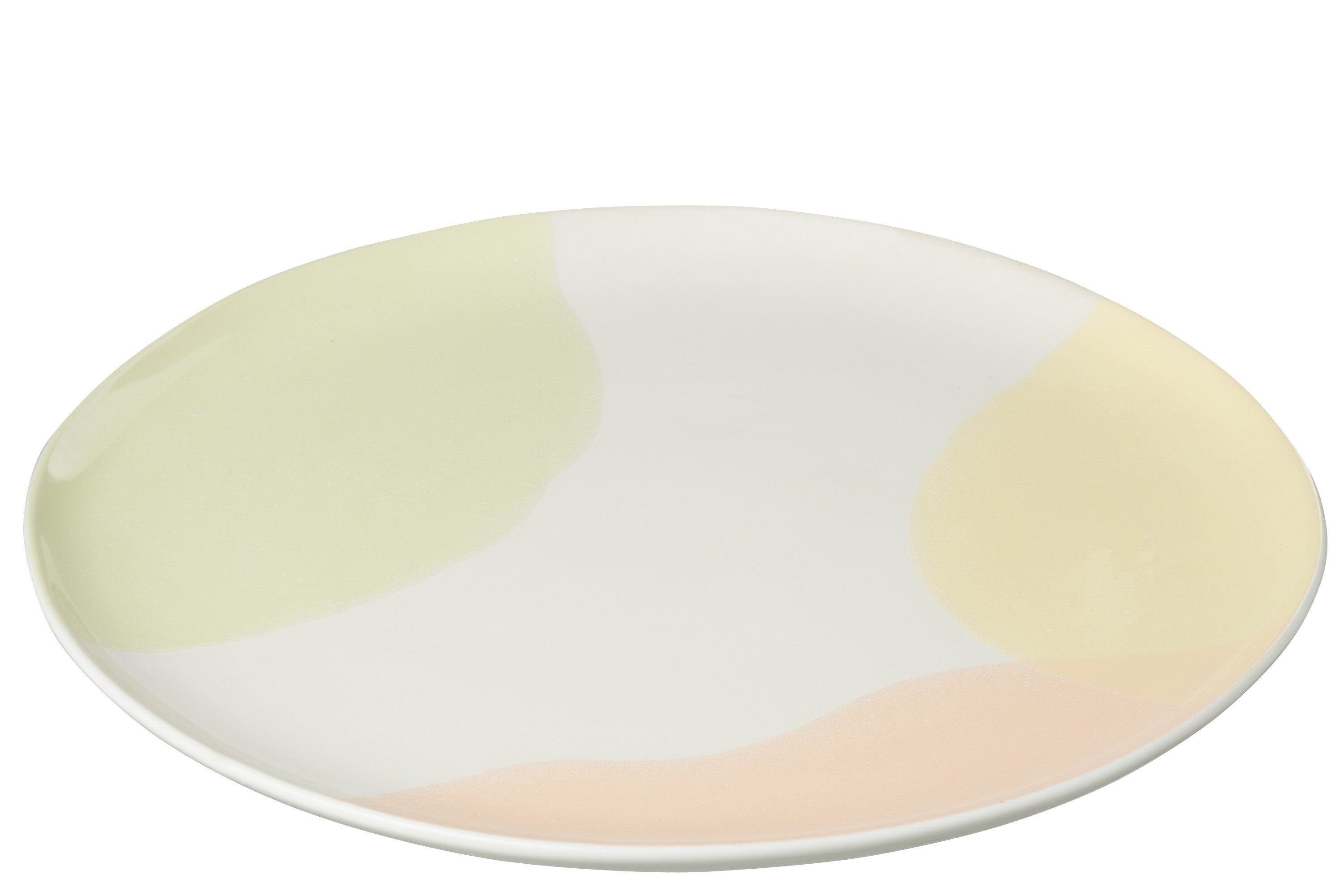 Bord Dot Porselein Mix Groot - J-LINE
