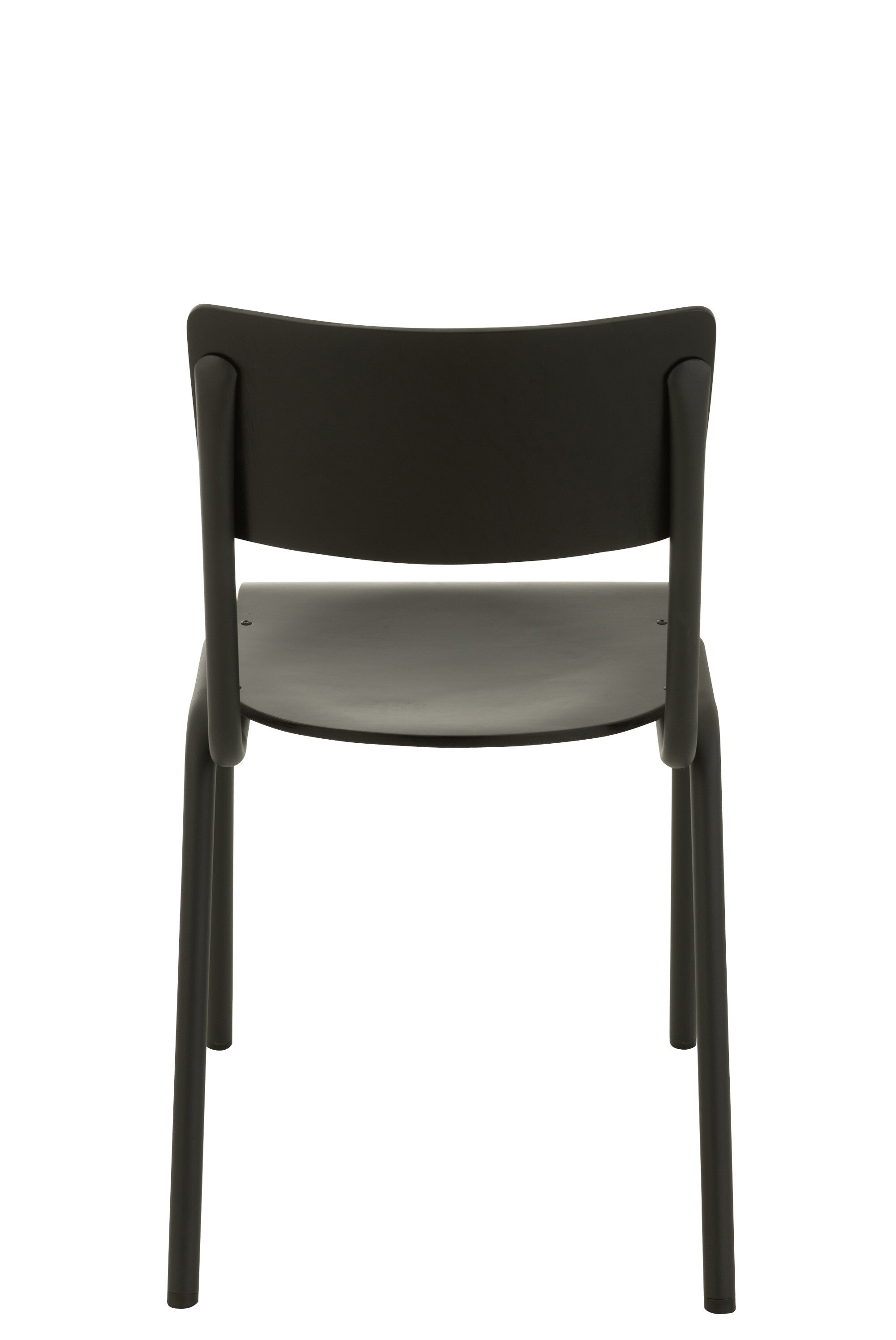 Stoel Hout/Metaal Zwart - J-LINE