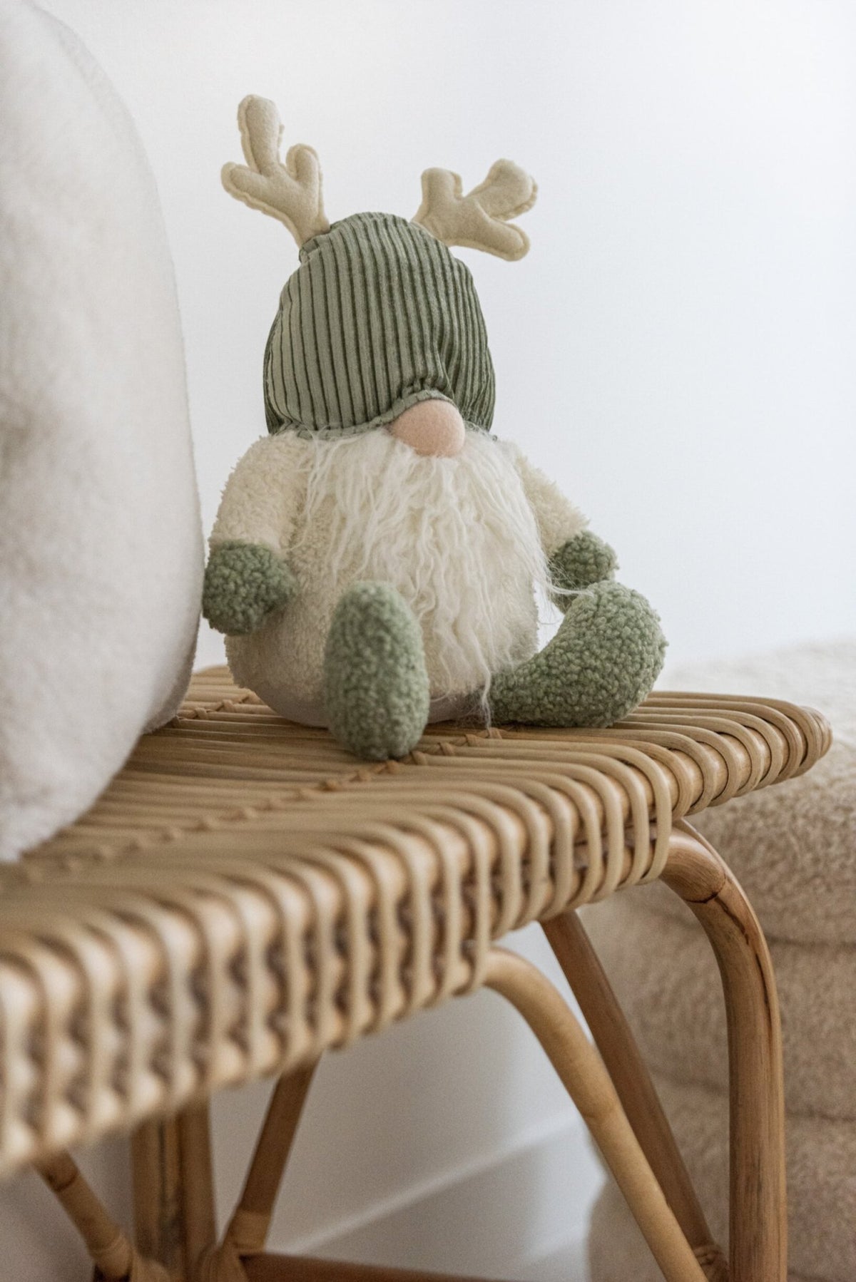 Kaboutergewei textiel groen/beige  - J-Line