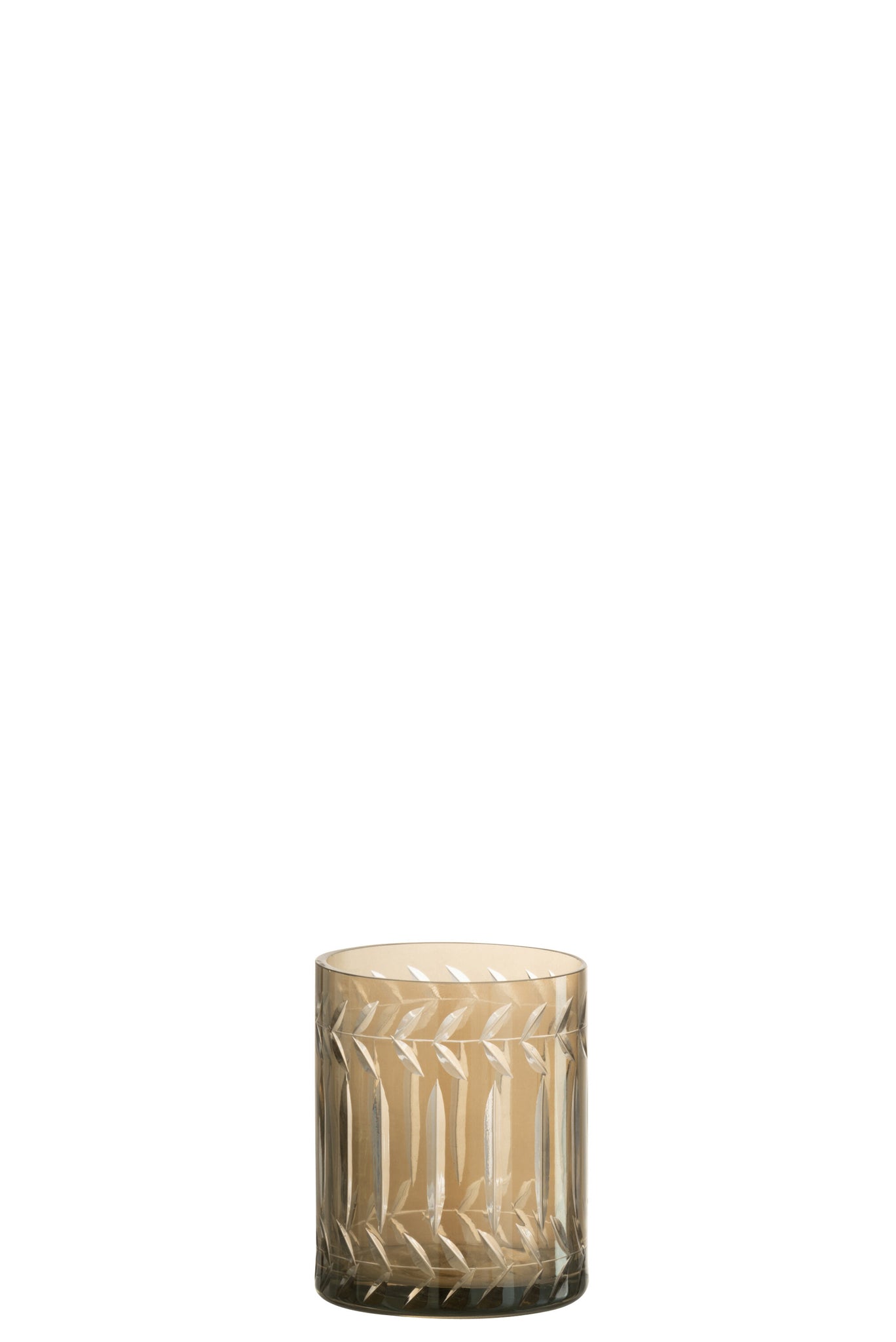 Theelicht Twijg Glas Rook - J-LINE