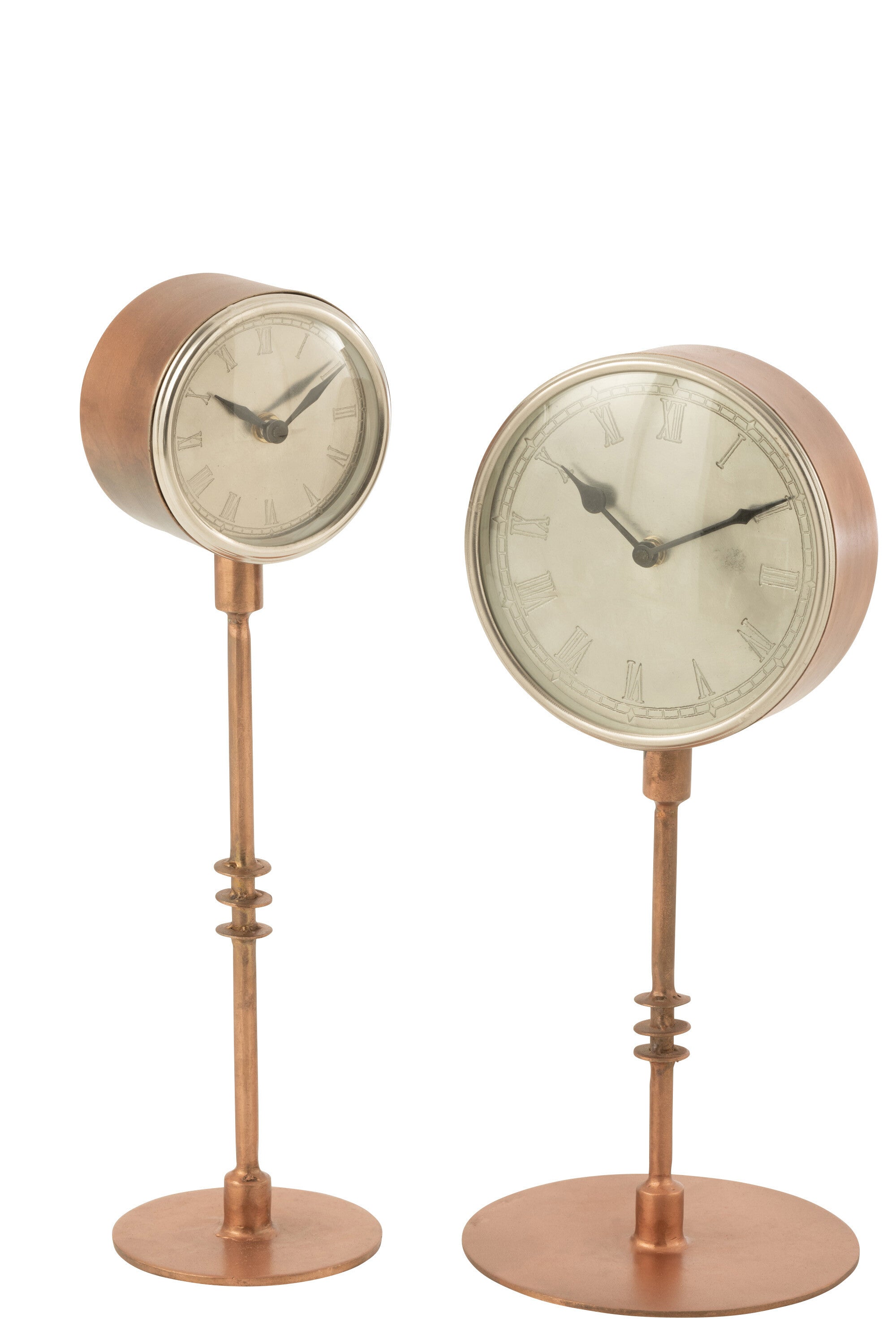 Klok op voet antiek L - J-LINE