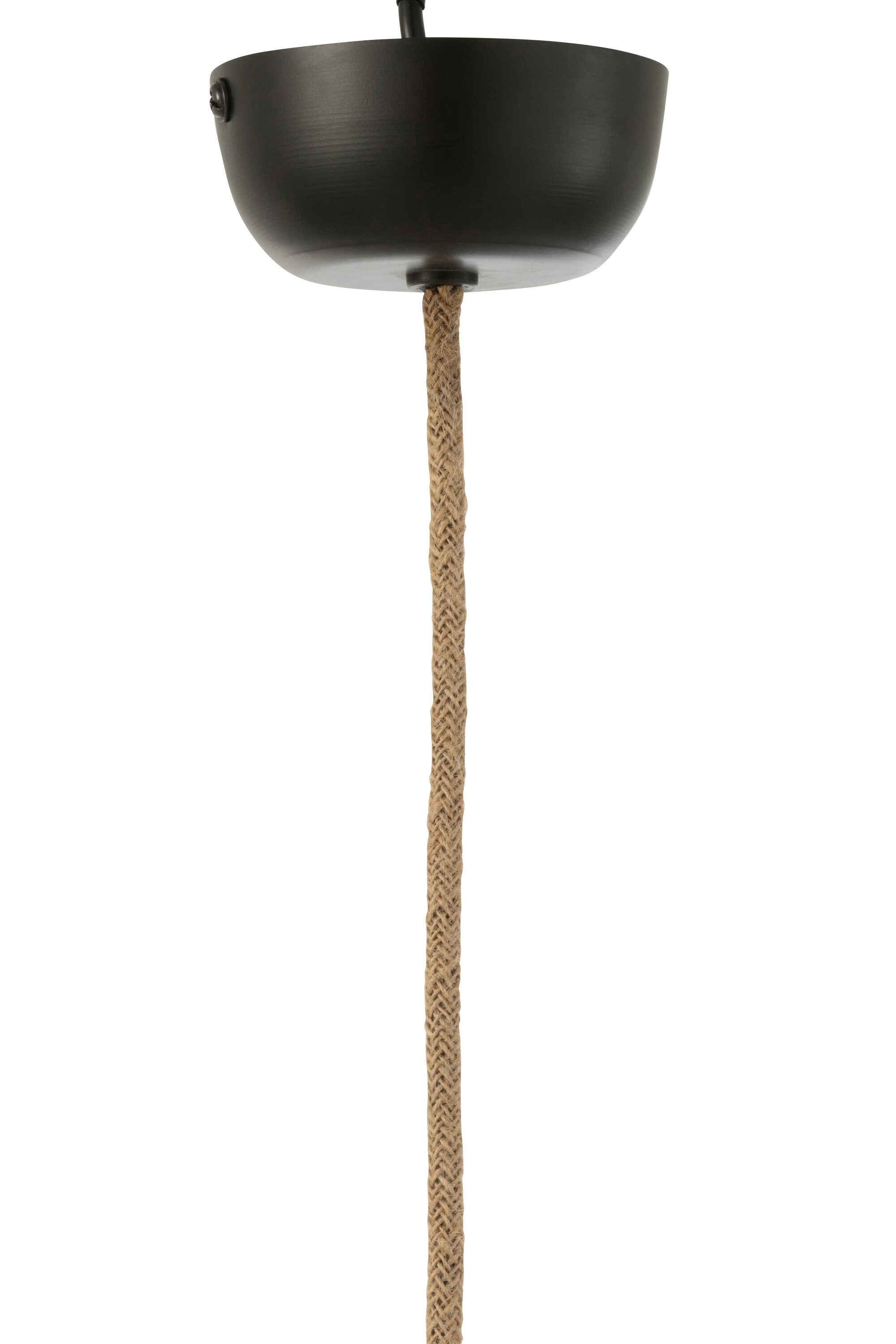 Hanglamp Nest raffia wit - J-LINE