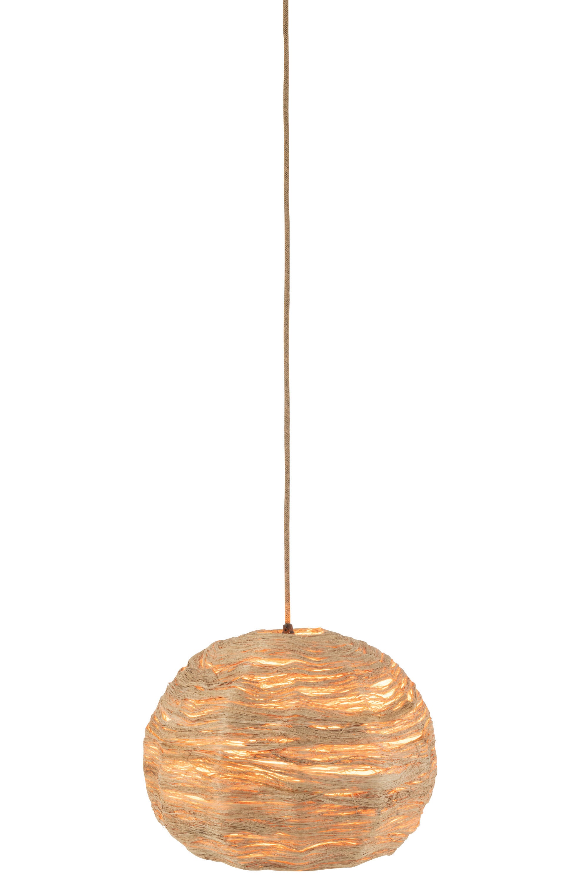 Hanglamp Bananenvezels natuurlijk M - J-LINE
