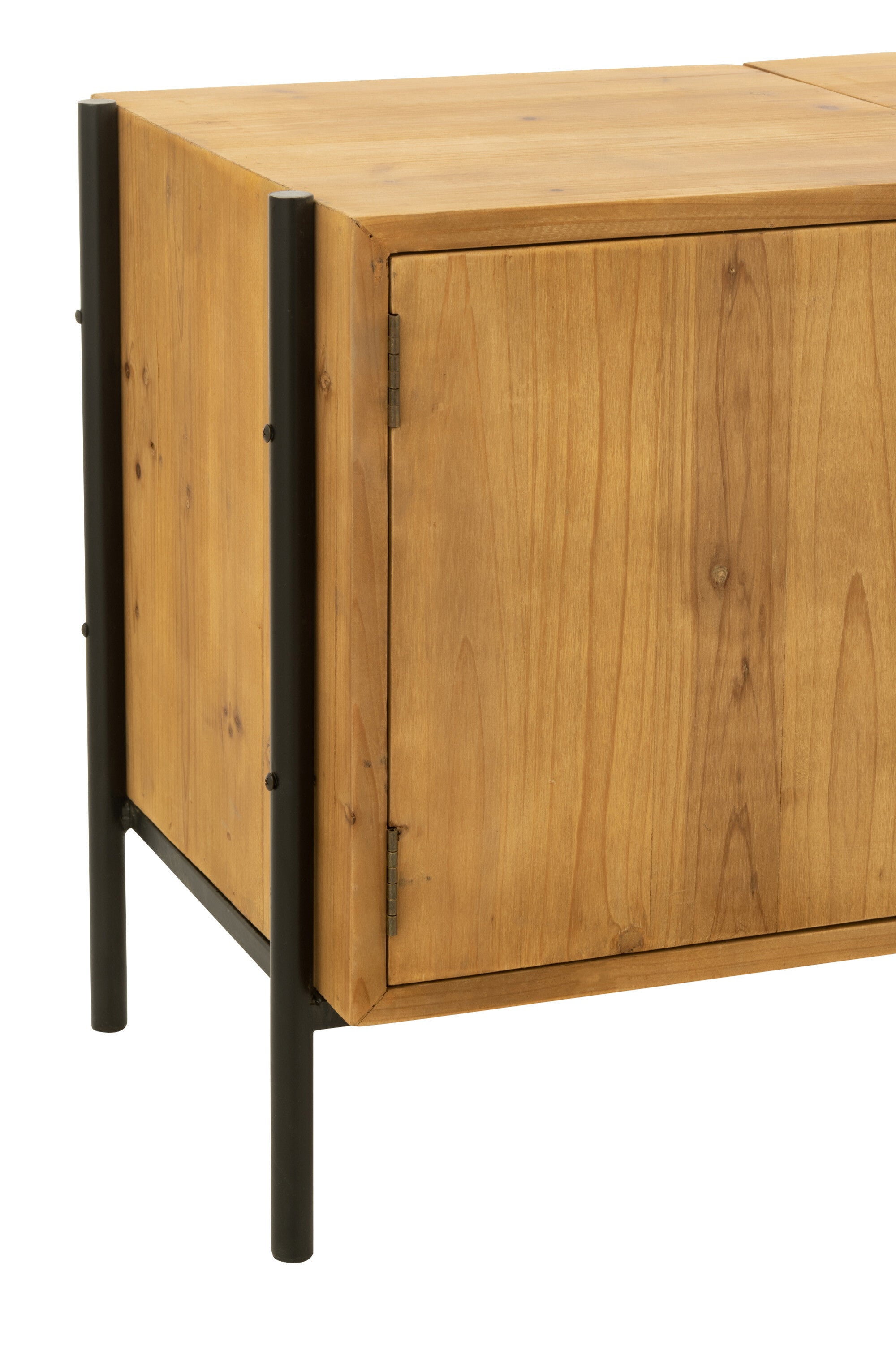 Tv-kast Tina dennenhout/ijzer - J-LINE