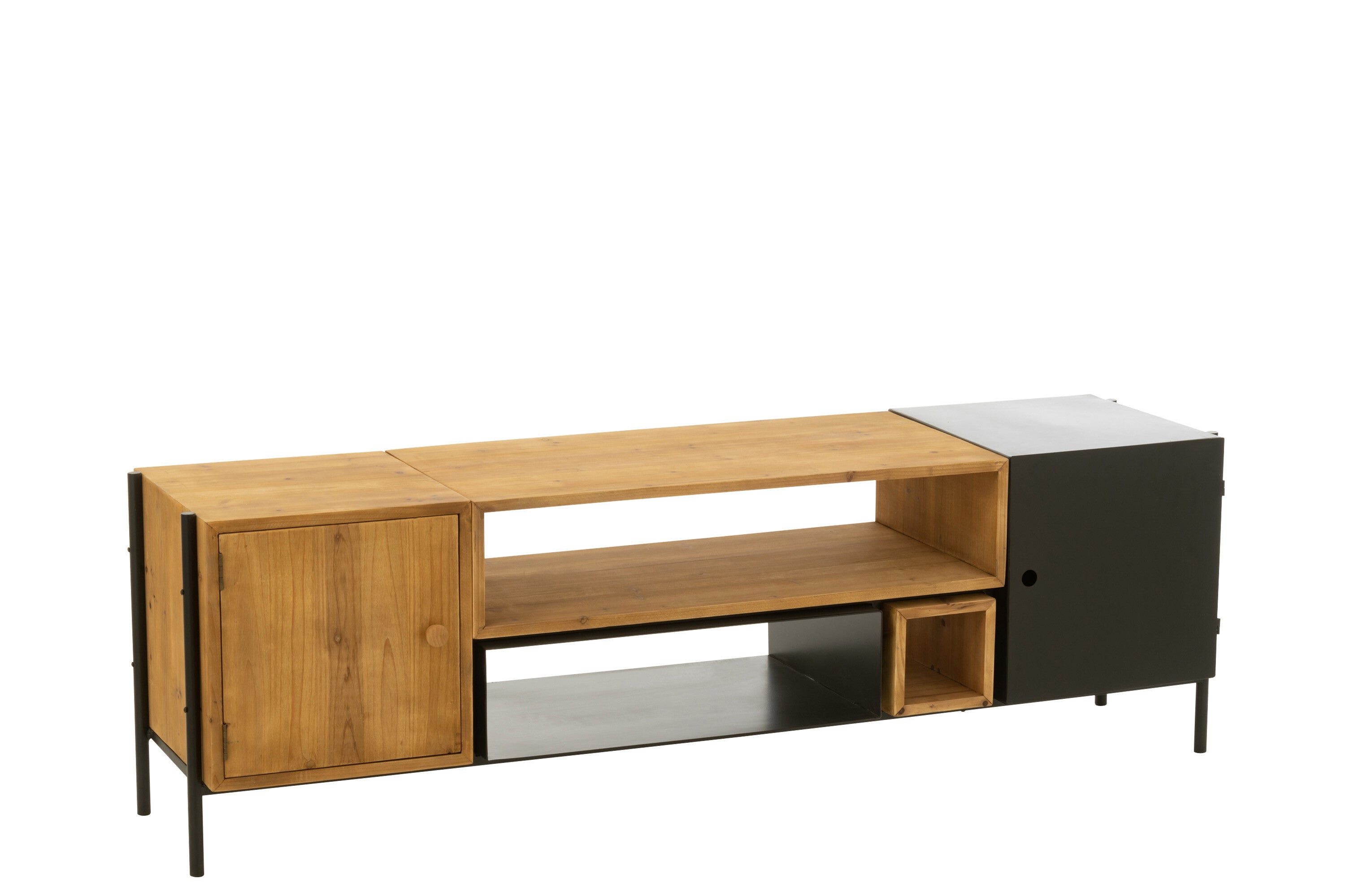 Tv-kast Tina dennenhout/ijzer - J-LINE
