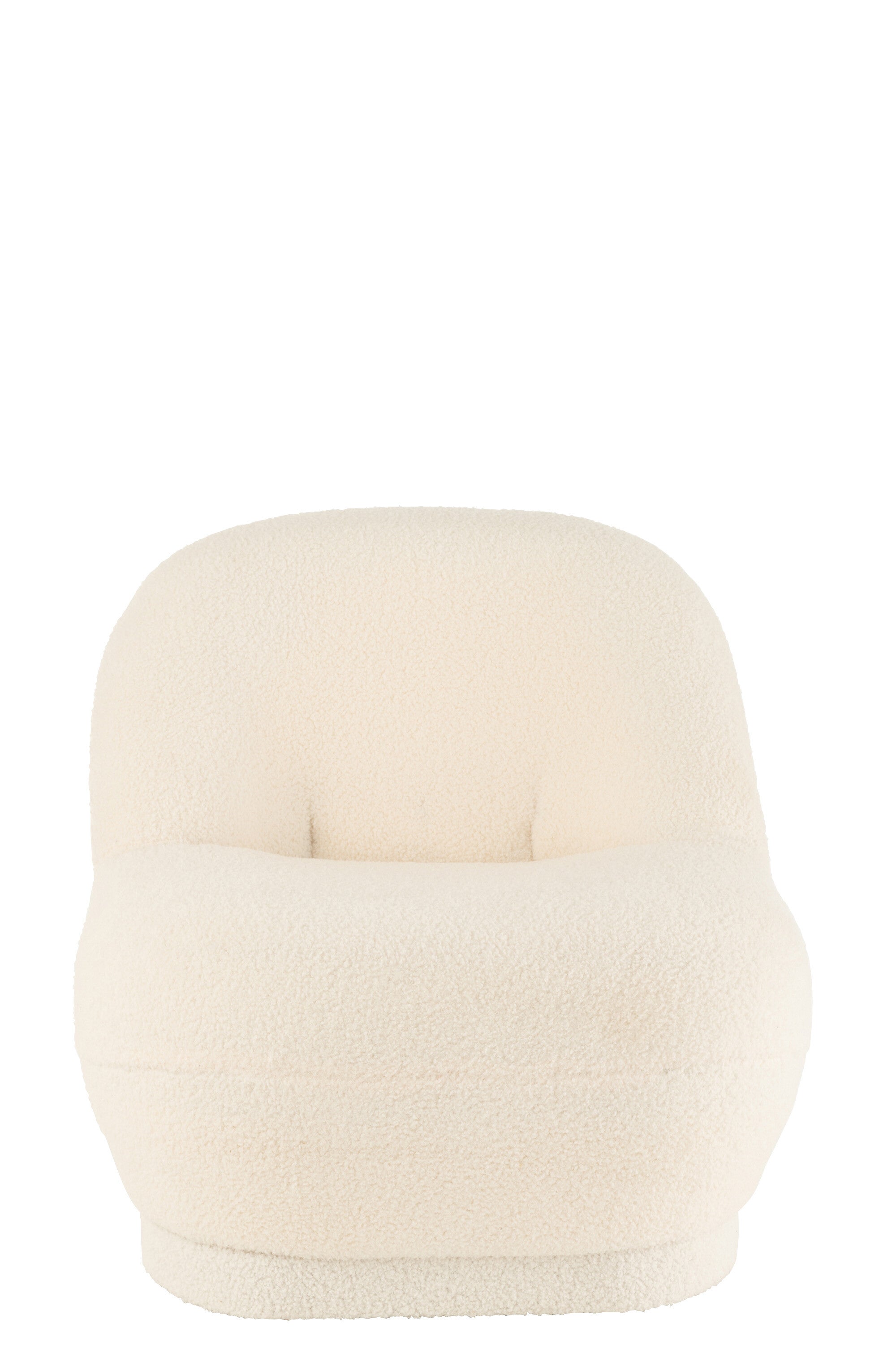 Kruk Teddy Bouclé Wit - J-LINE
