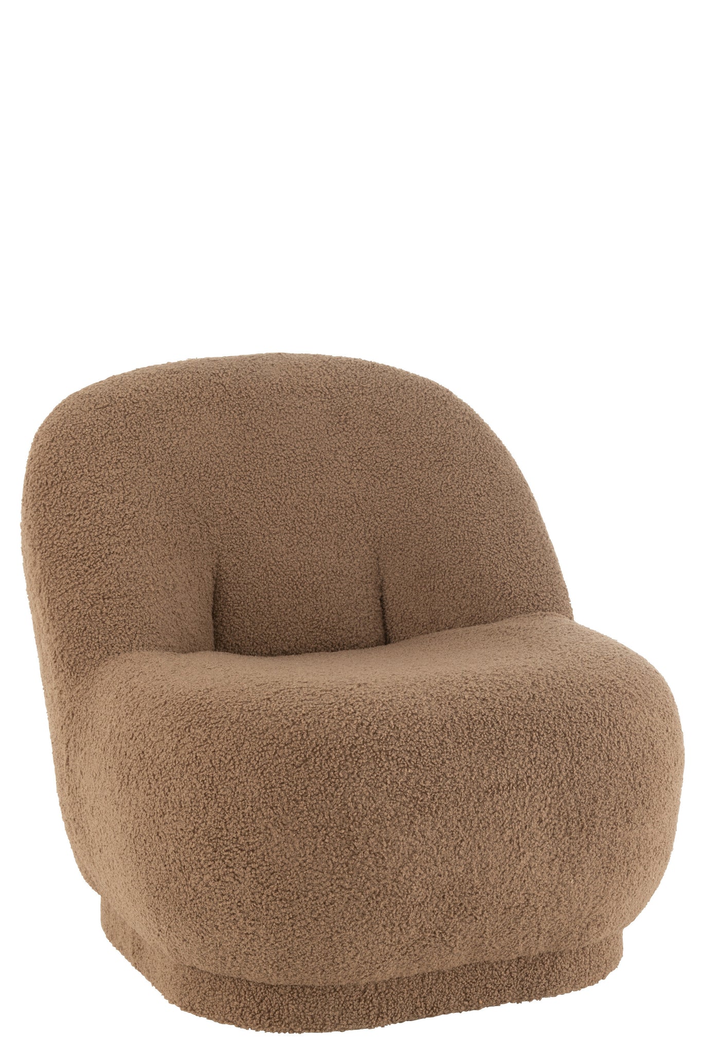 clubzetel Teddy Velvet Wit Bruin - J-LINE