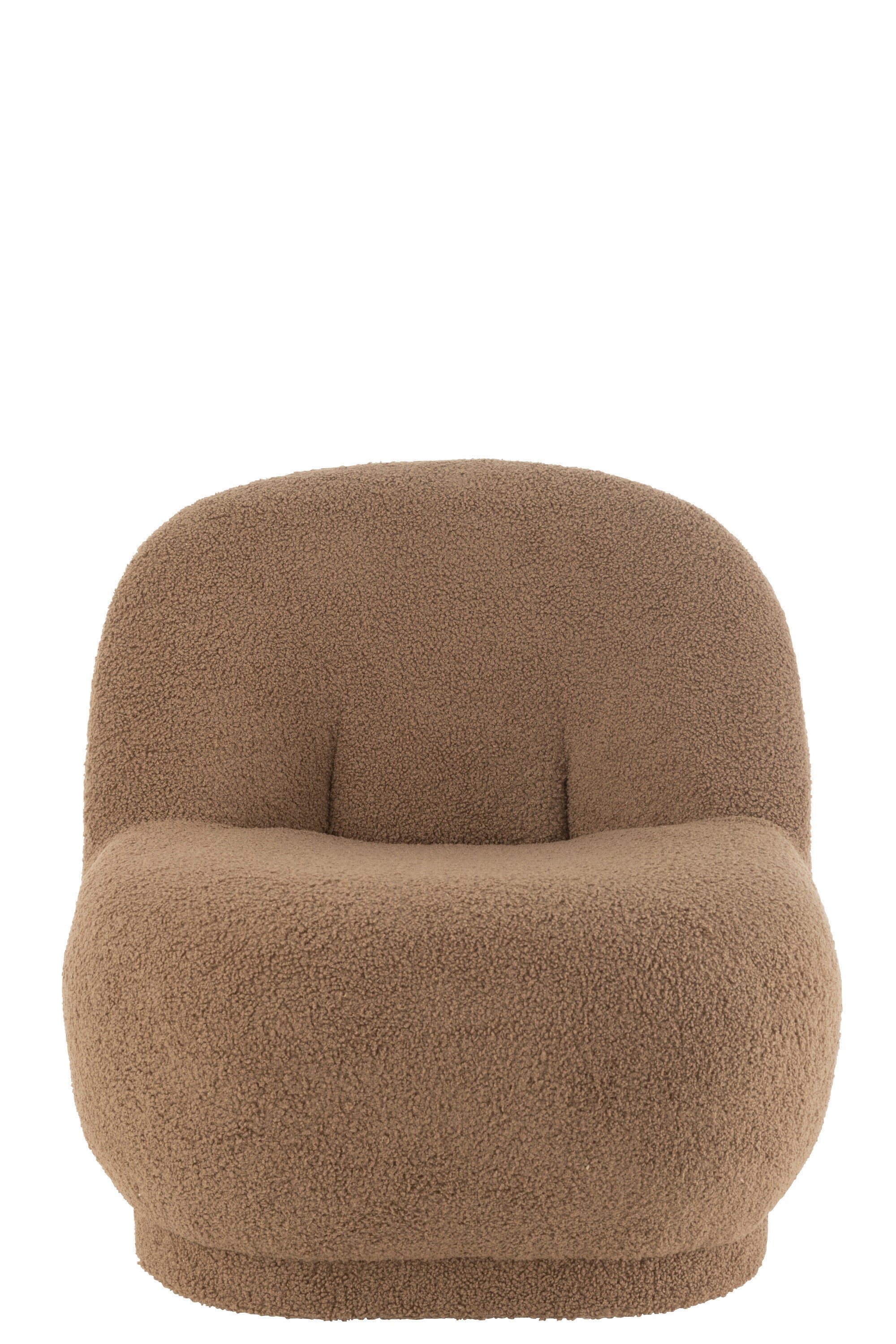 clubzetel Teddy Velvet Wit Bruin - J-LINE