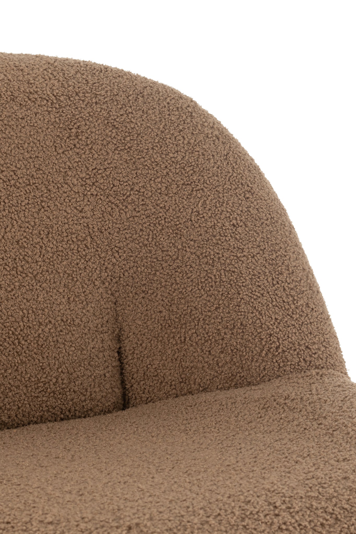 clubzetel Teddy Velvet Wit Bruin - J-LINE