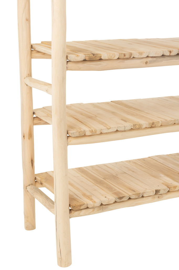 Boekenrek Ranch teak - J-LINE