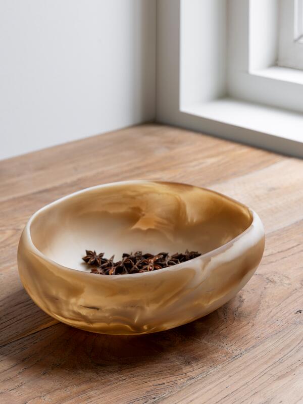 Bowl Rafael Bruin/Wit S - DTP