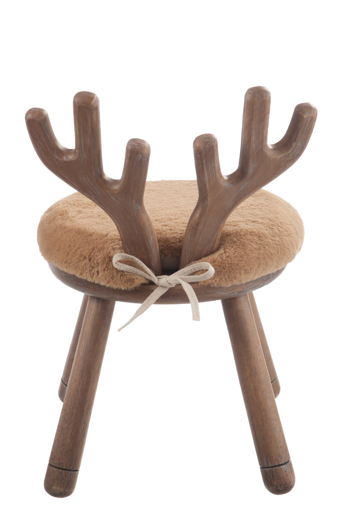 Stoel Oor Hert Hout - J-LINE