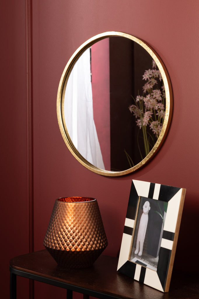 Spiegel Mona ijzer/glas S - J-LINE