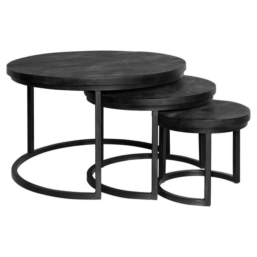 Salontafel Triole All Black S/3 - STF