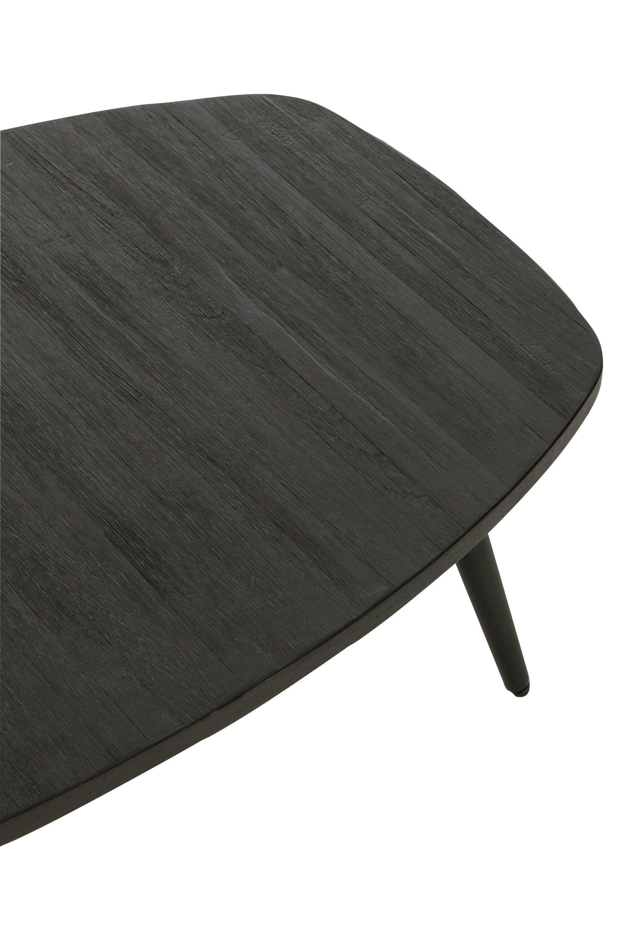 Salontafel Gerecycled Teakhout Zwart - J-LINE