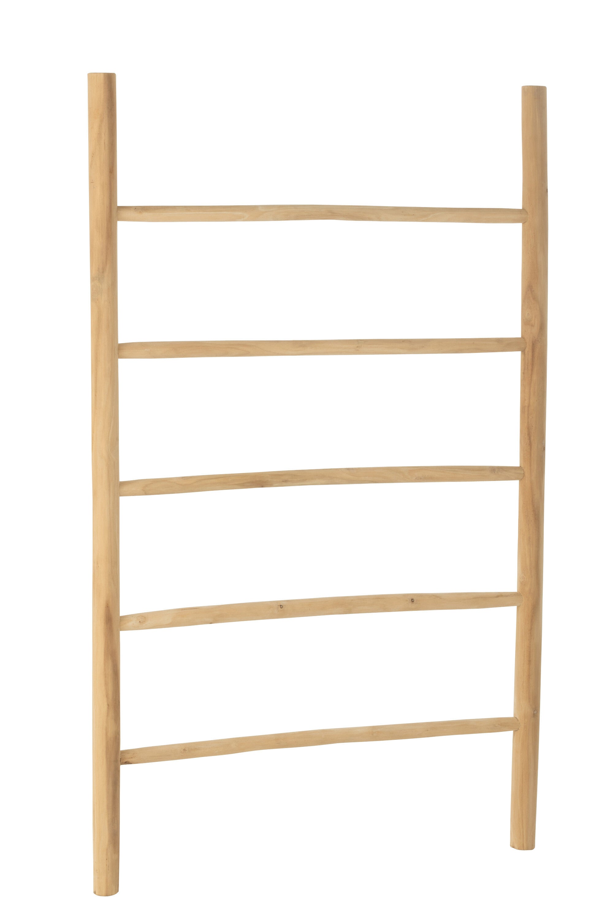 Ladder 5 Stappen Teakhout Natuurlijk - J-LINE