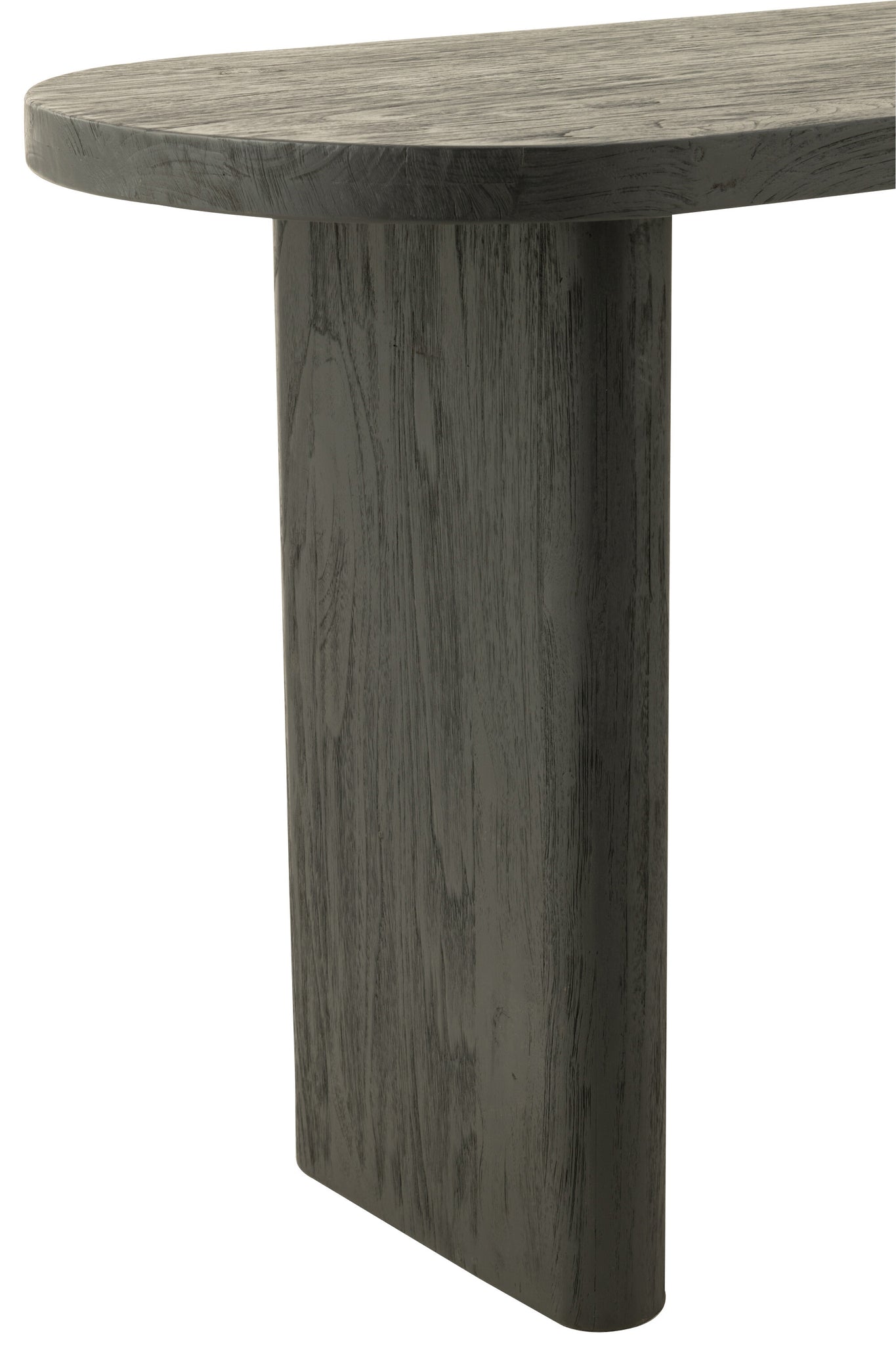 Console en teck noir - J-LINE