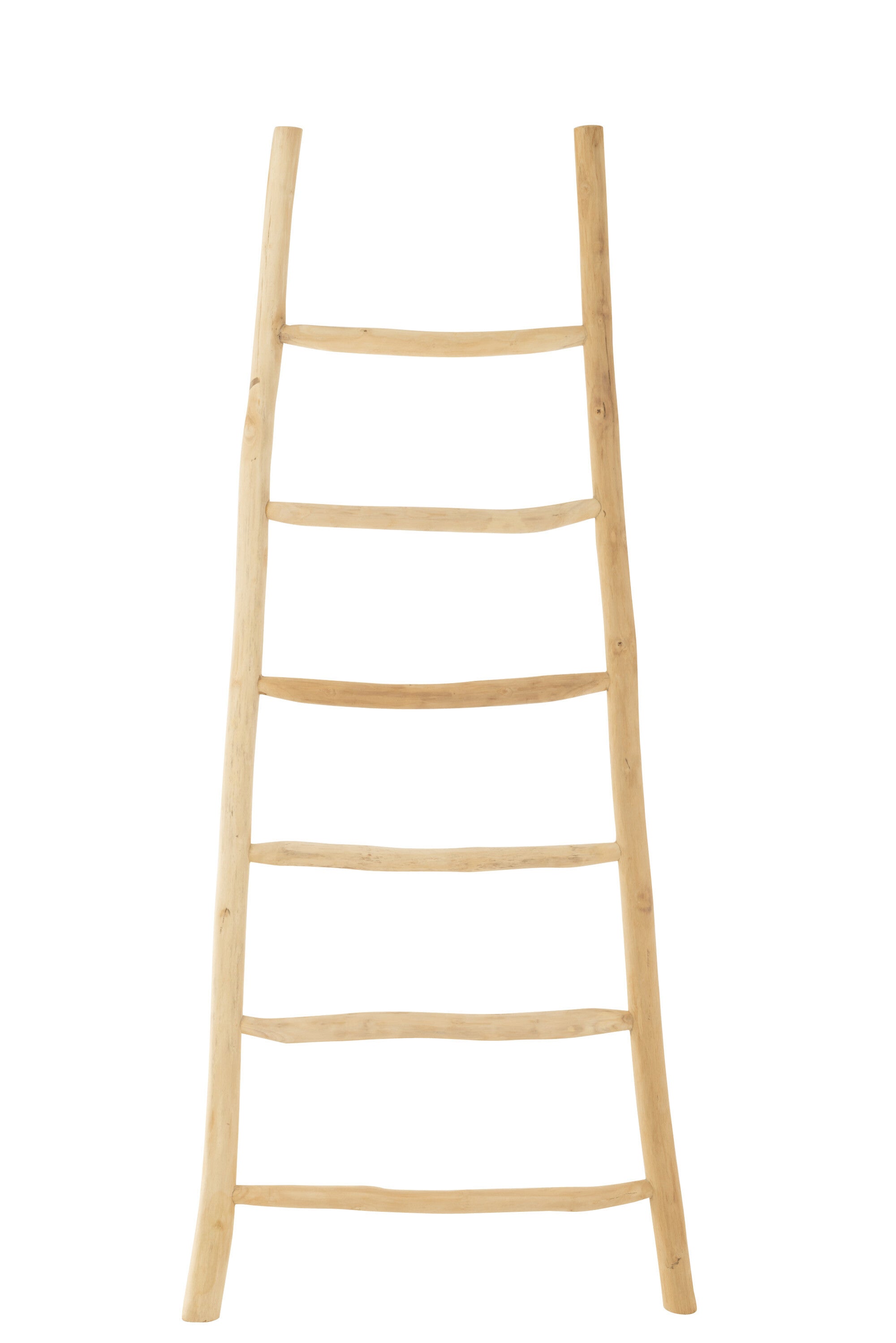 Ladder 6 treden Teakhout Natuurlijk - J-LINE