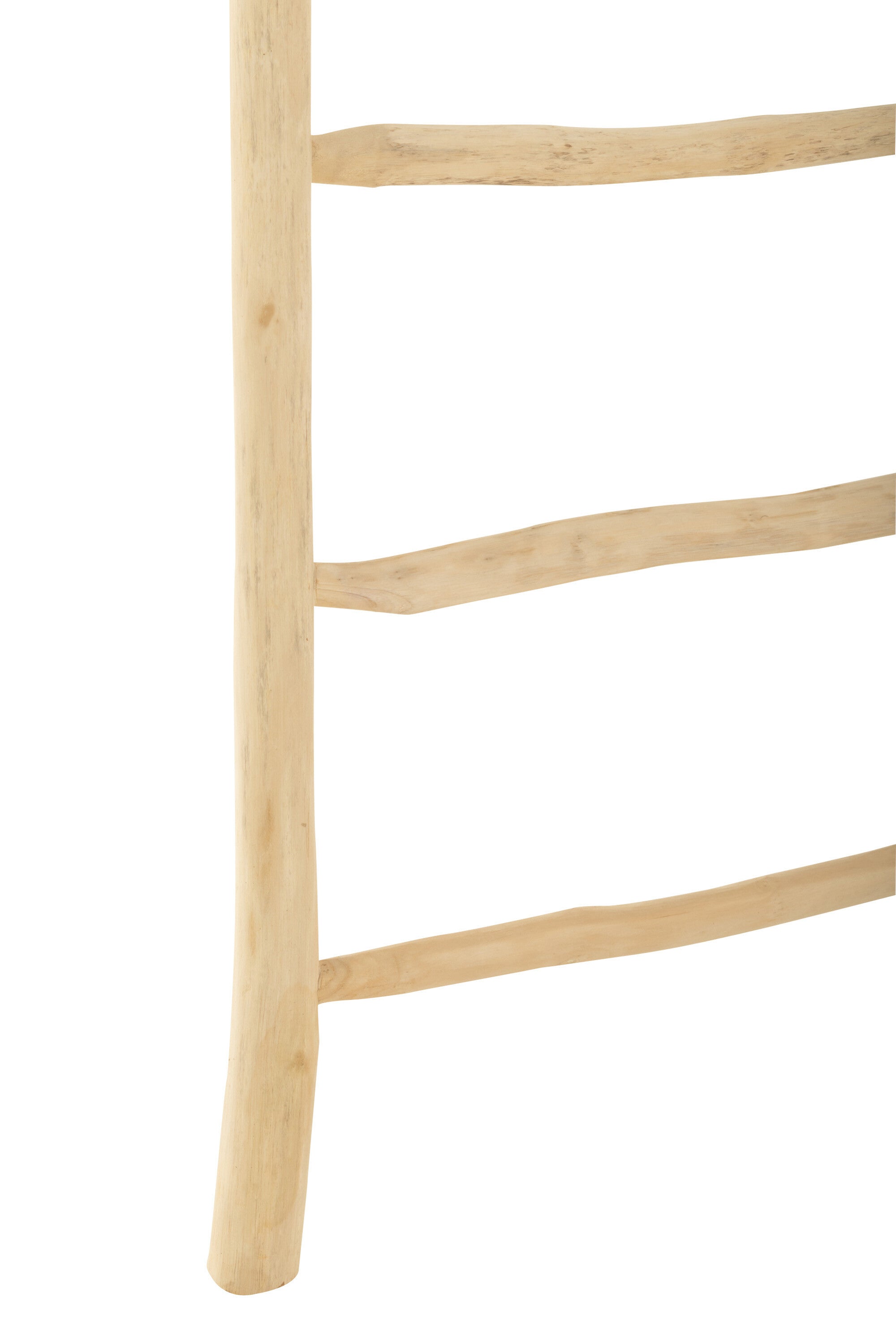 Ladder 6 treden Teakhout Natuurlijk - J-LINE