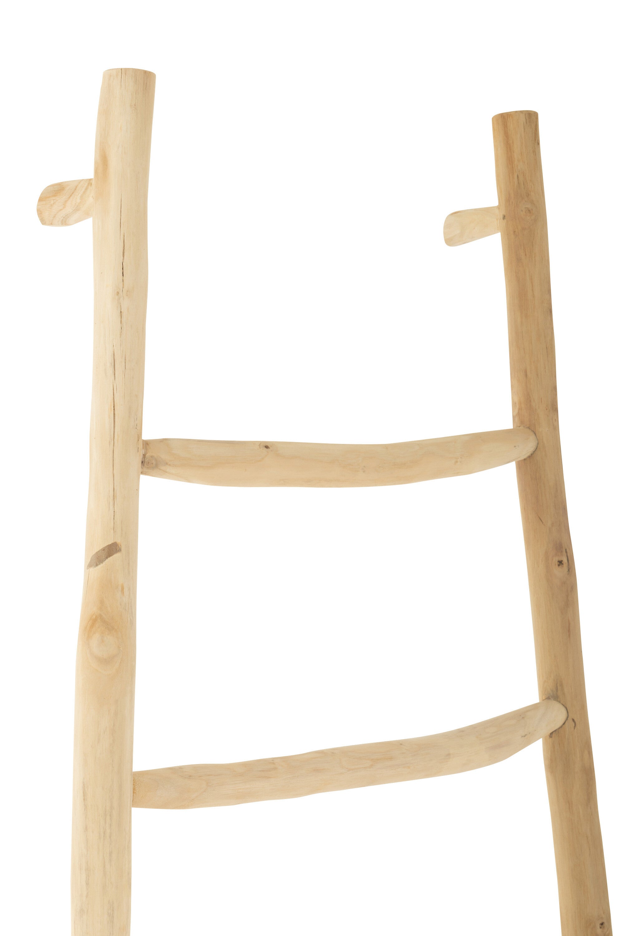 Ladder 6 treden Teakhout Natuurlijk - J-LINE