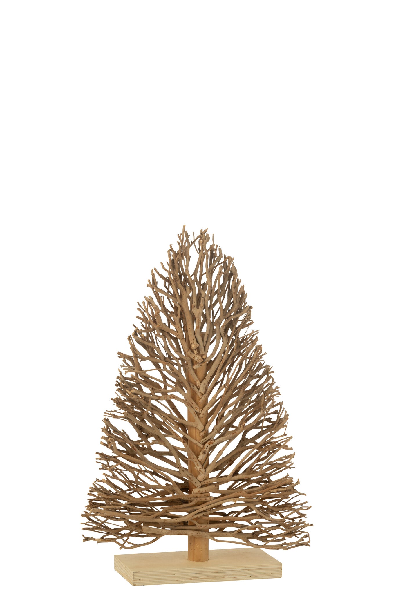 Boom Op Voet Teatree Hout Natuurlijk - J-LINE