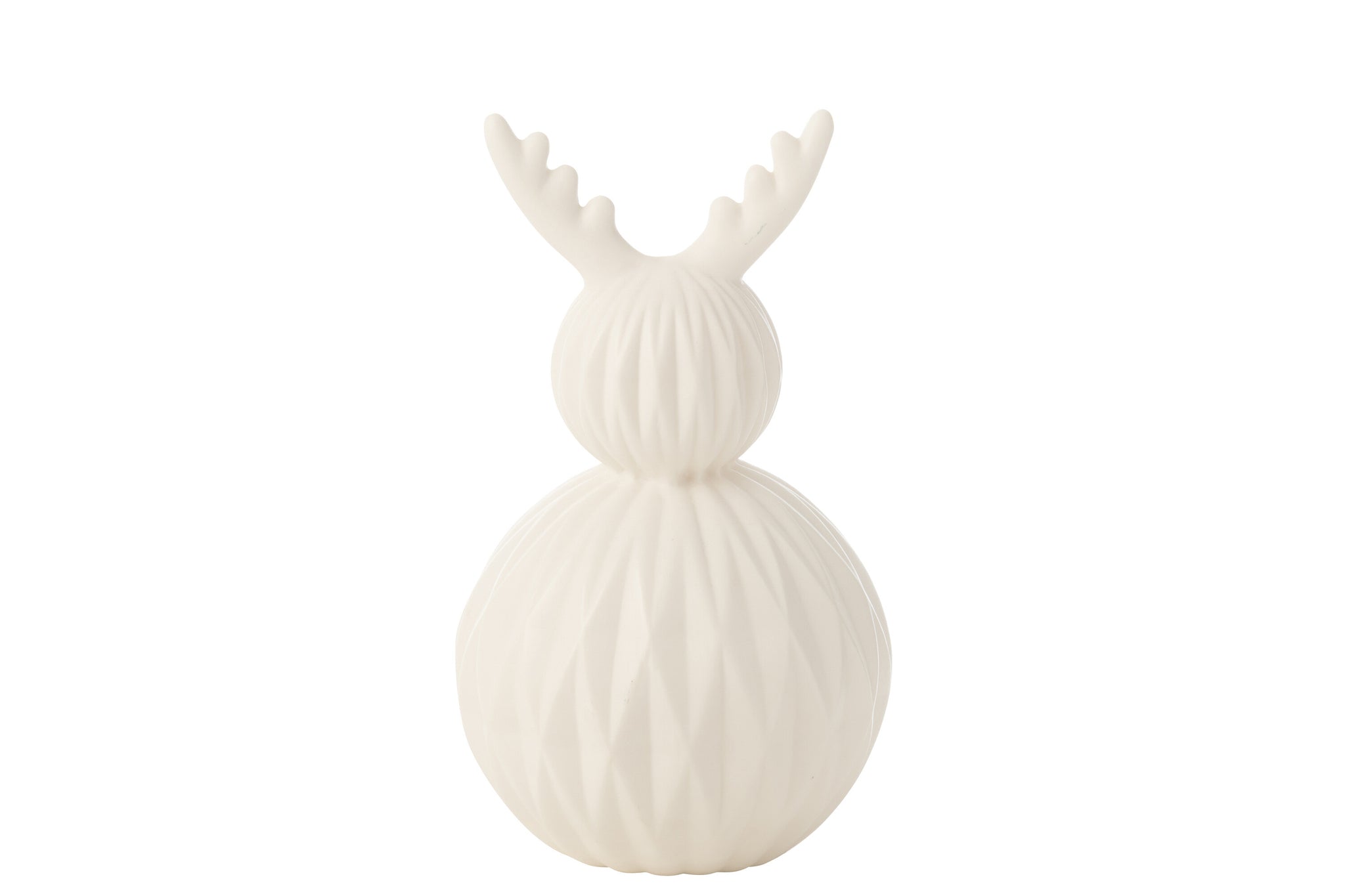 Lampe LED Cerf porcelaine - J-LINE