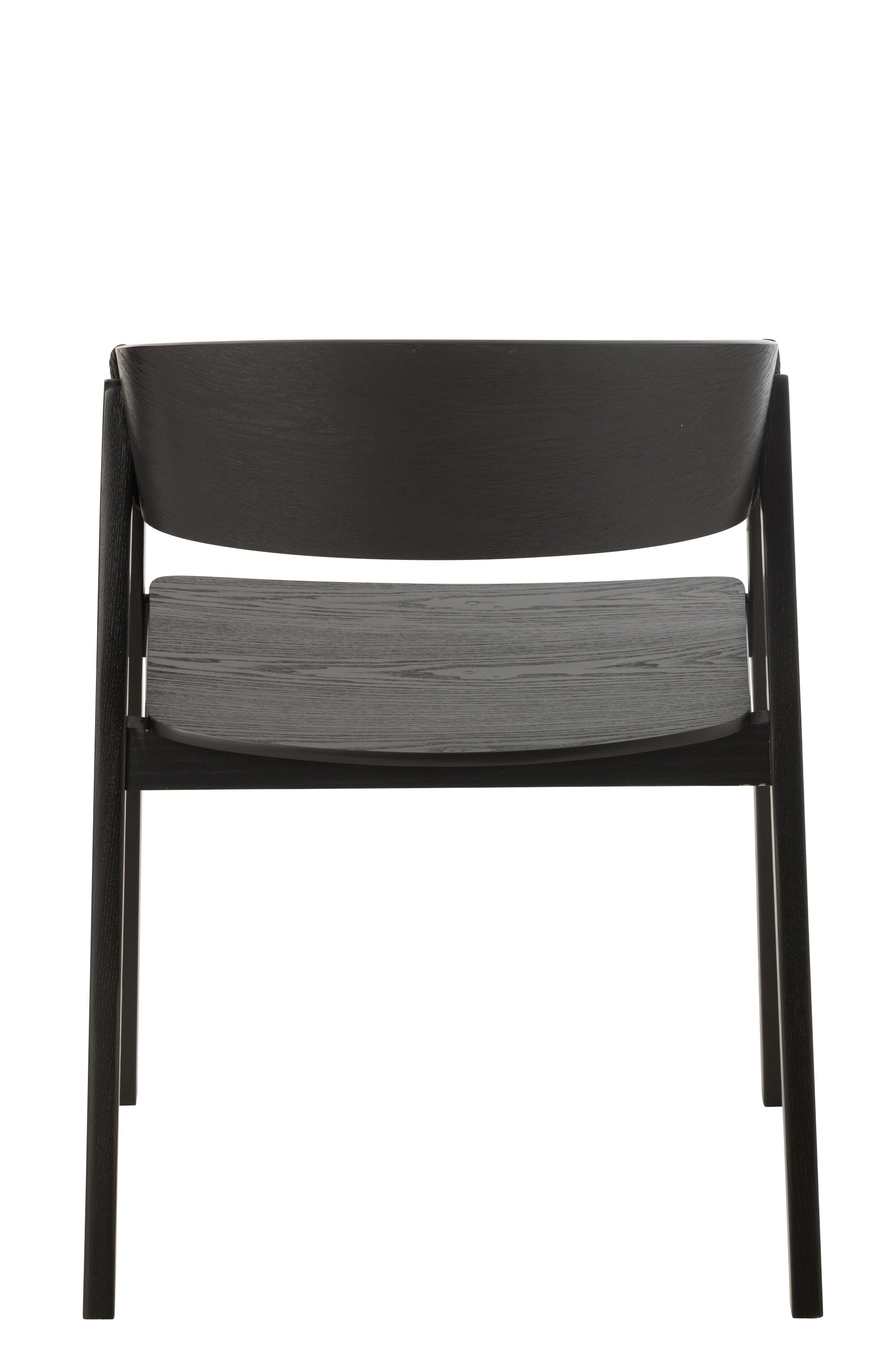 Chaise Naga en frêne et corde noire - J-LINE