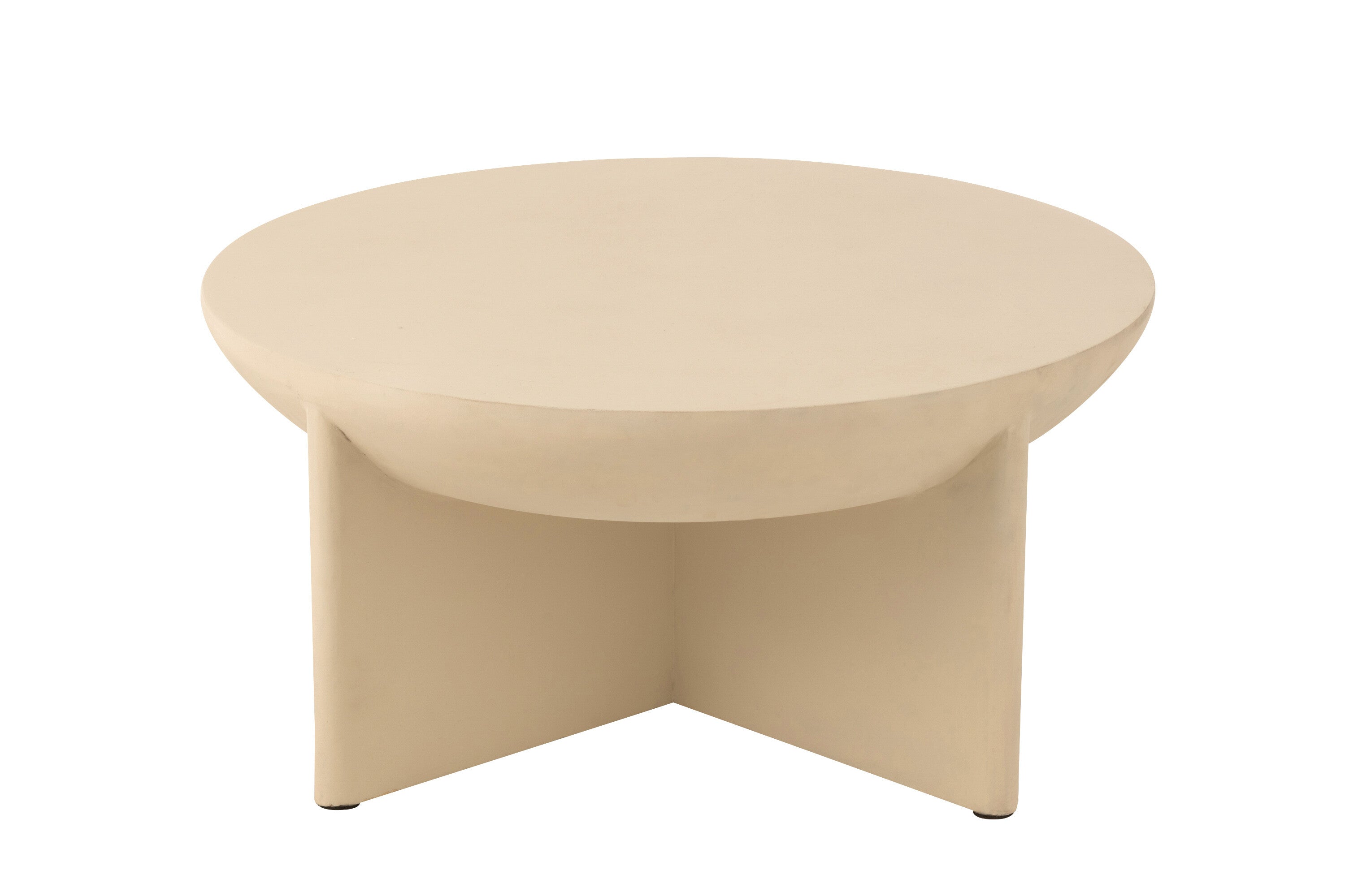 Salontafel Halfy Mangohout Beige - J-LINE